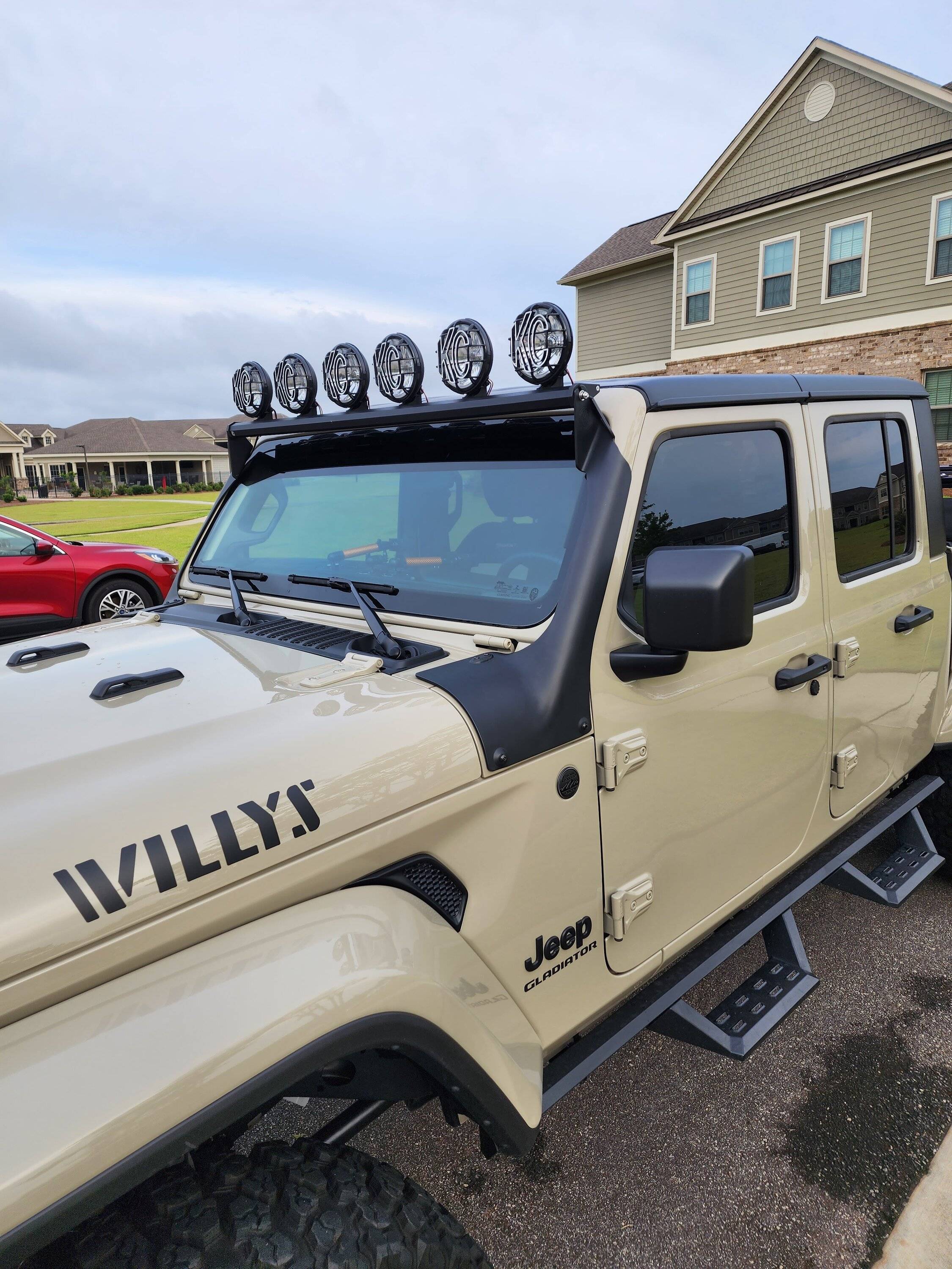 Jeep Gladiator KC ditch light mounts 20230722_194143