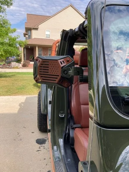 Jeep Gladiator I'll test these new 'doors off' mirrors so u don't have to jeep mirror 1