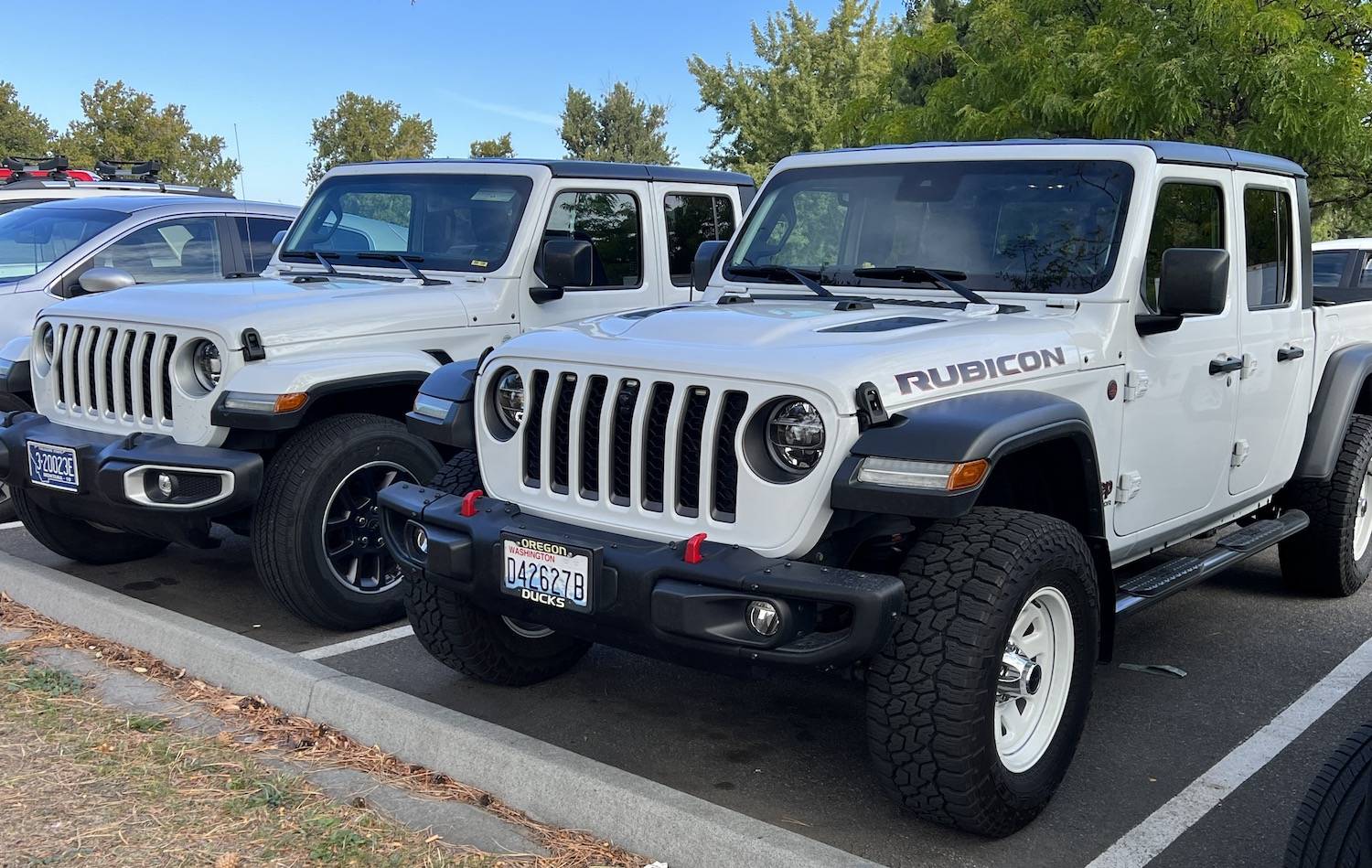 Jeep Gladiator Jeeps Parking Next To Jeeps IMG_3852