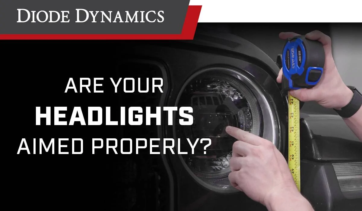 Jeep Gladiator How To Aim Your Headlights | Diode Dynamics coIFinN