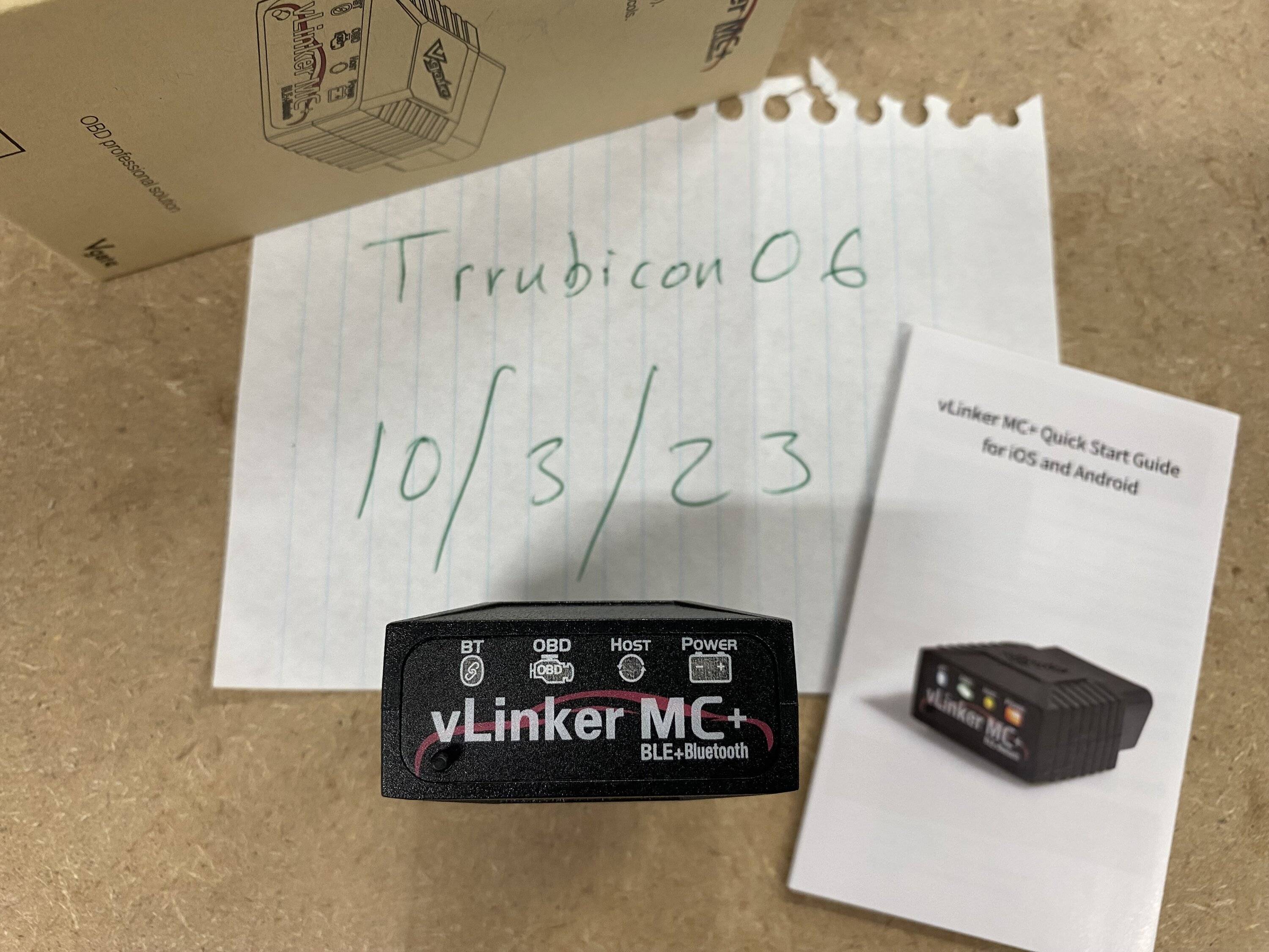 Jeep Gladiator Vlinkermx MC+ OBD2 Bluetooth for Jscan IMG_4685