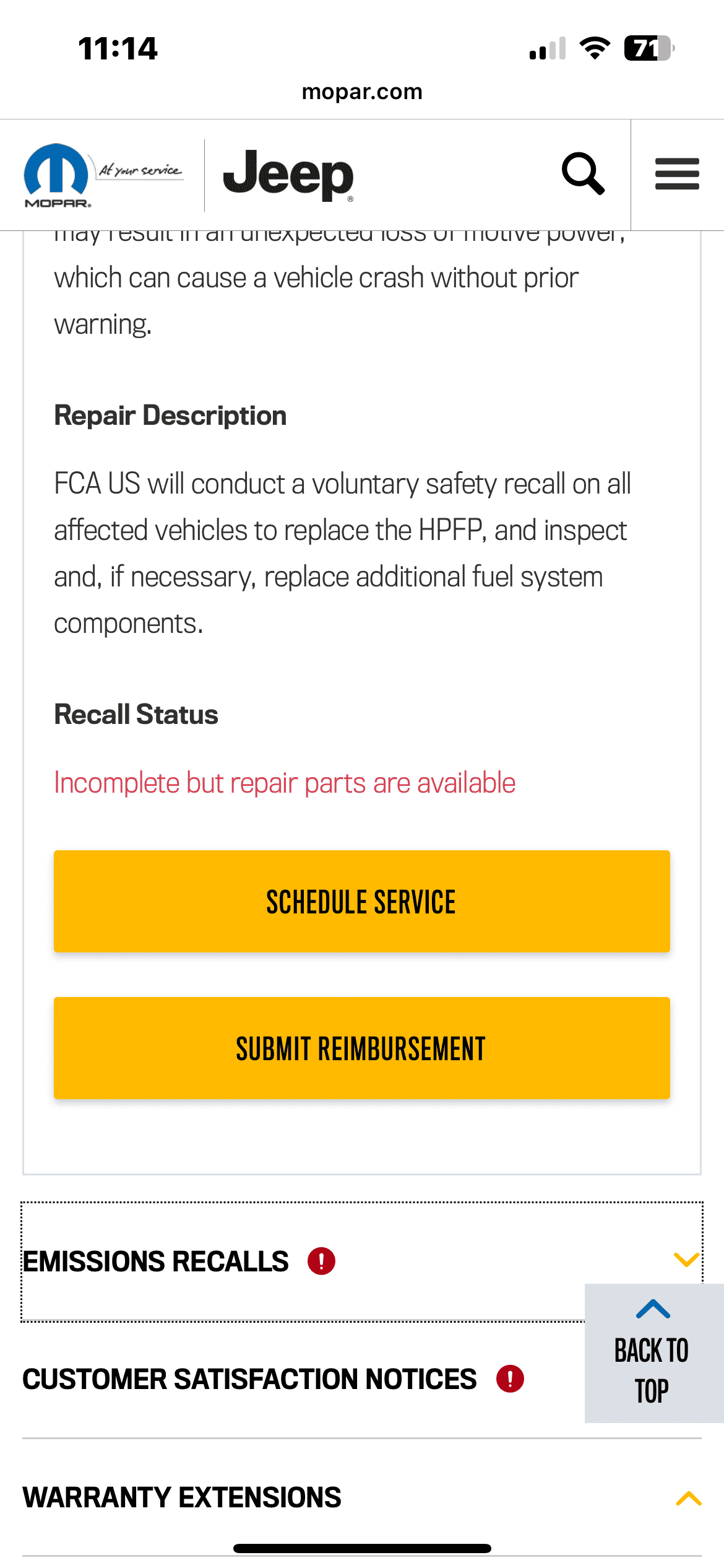 Jeep Gladiator Ecodiesel Recall 01A HPFP Parts are Available IMG_0502