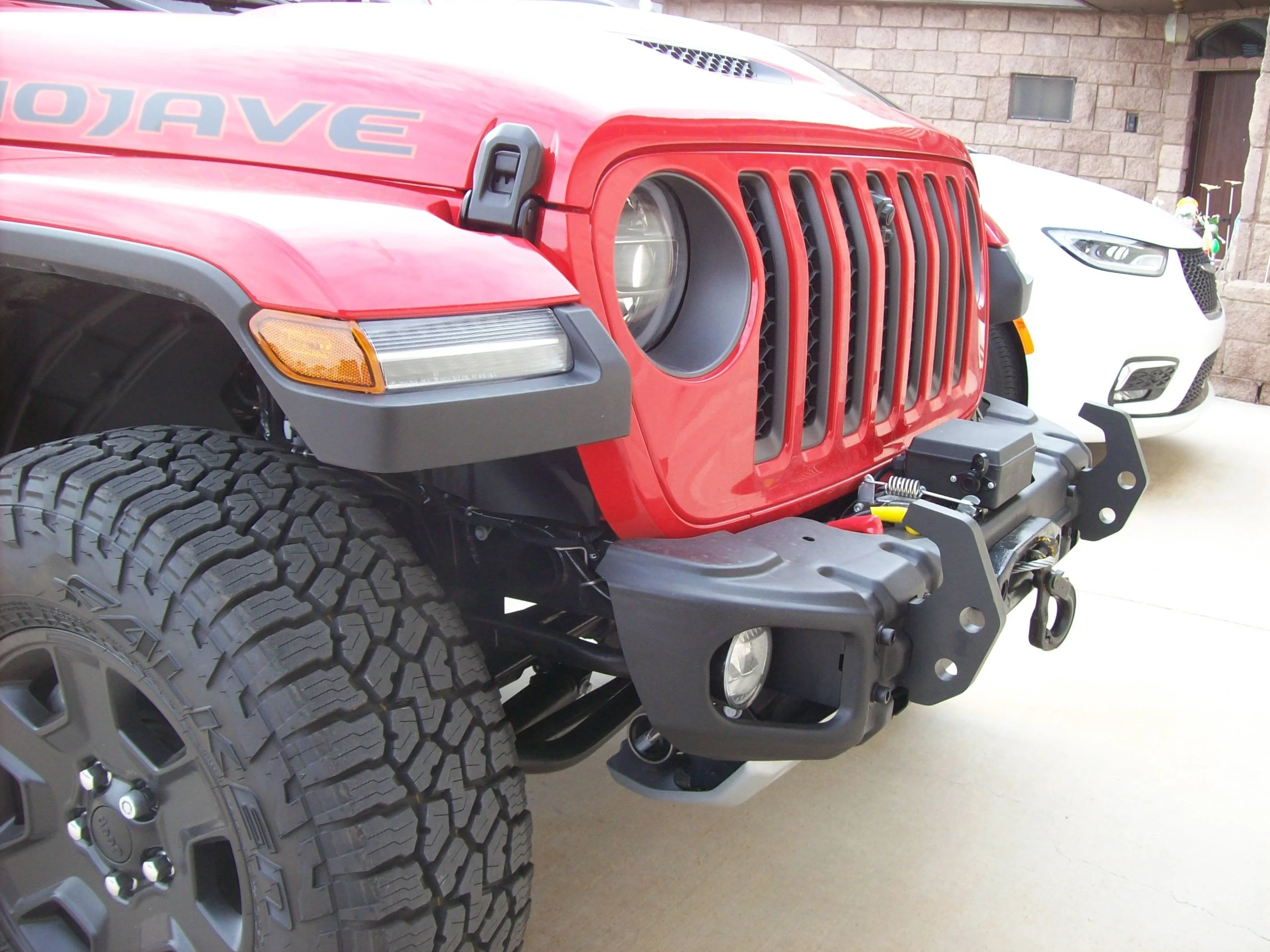 Jeep Gladiator Mojave Owners with new front bumpers 101_2165