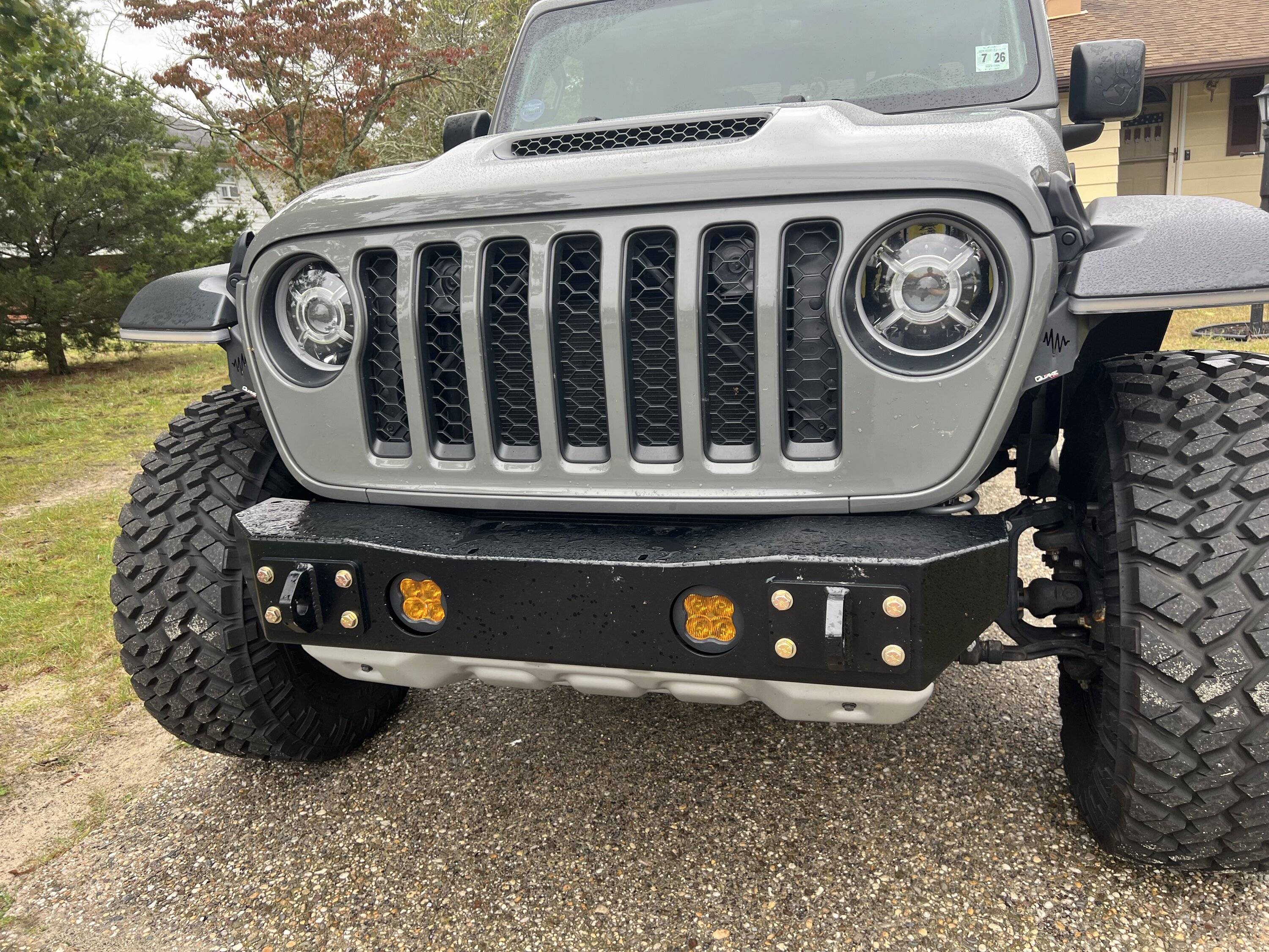 Jeep Gladiator Mojave Owners with new front bumpers IMG_0570