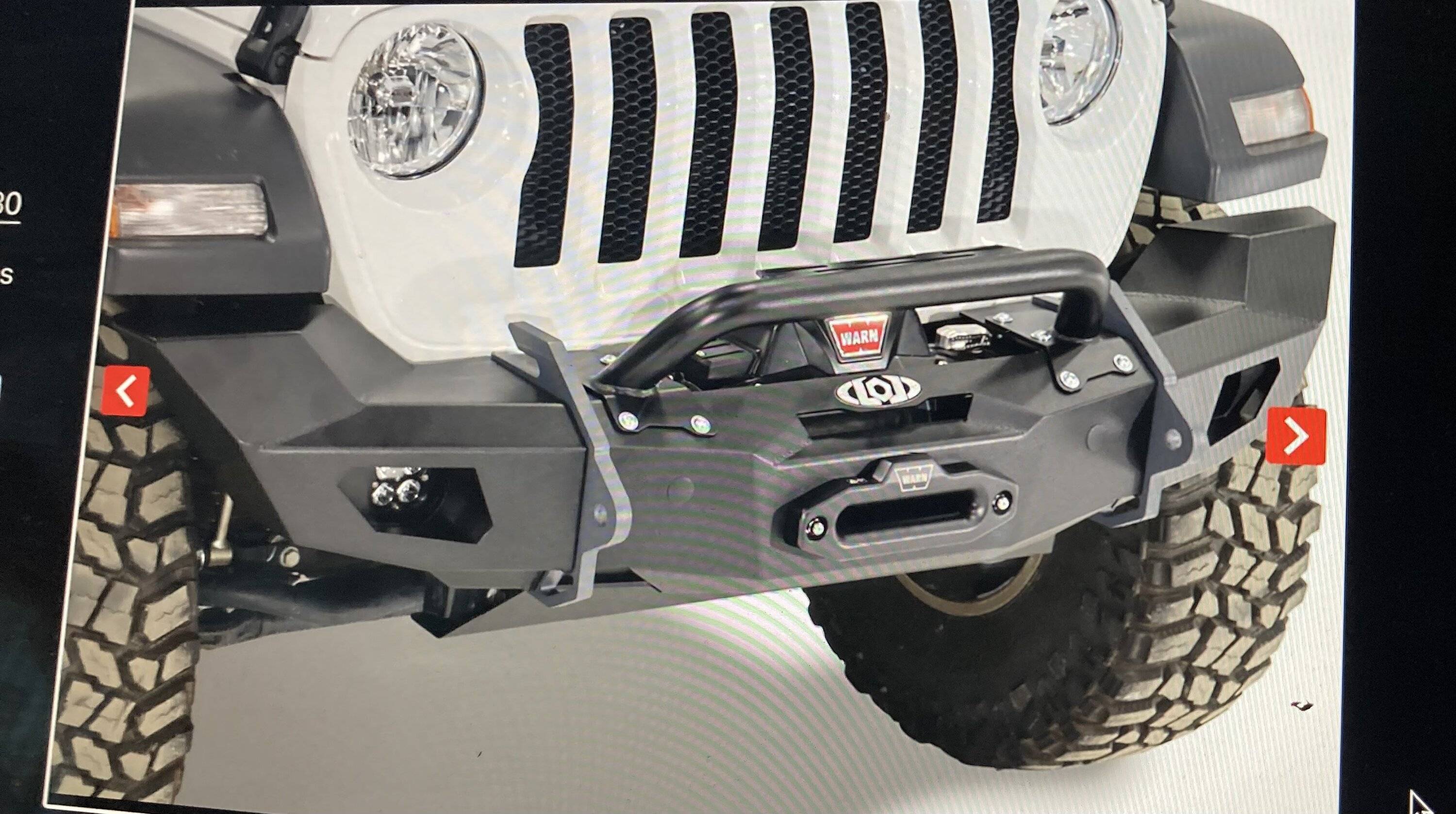 Jeep Gladiator LoD Black Ops Full Width Winch Bumper IMG_1160