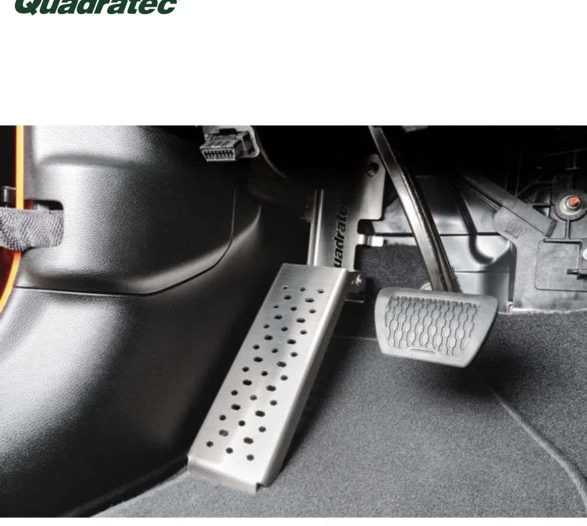 Jeep Gladiator Quadratec dead pedal installed IMG_6006