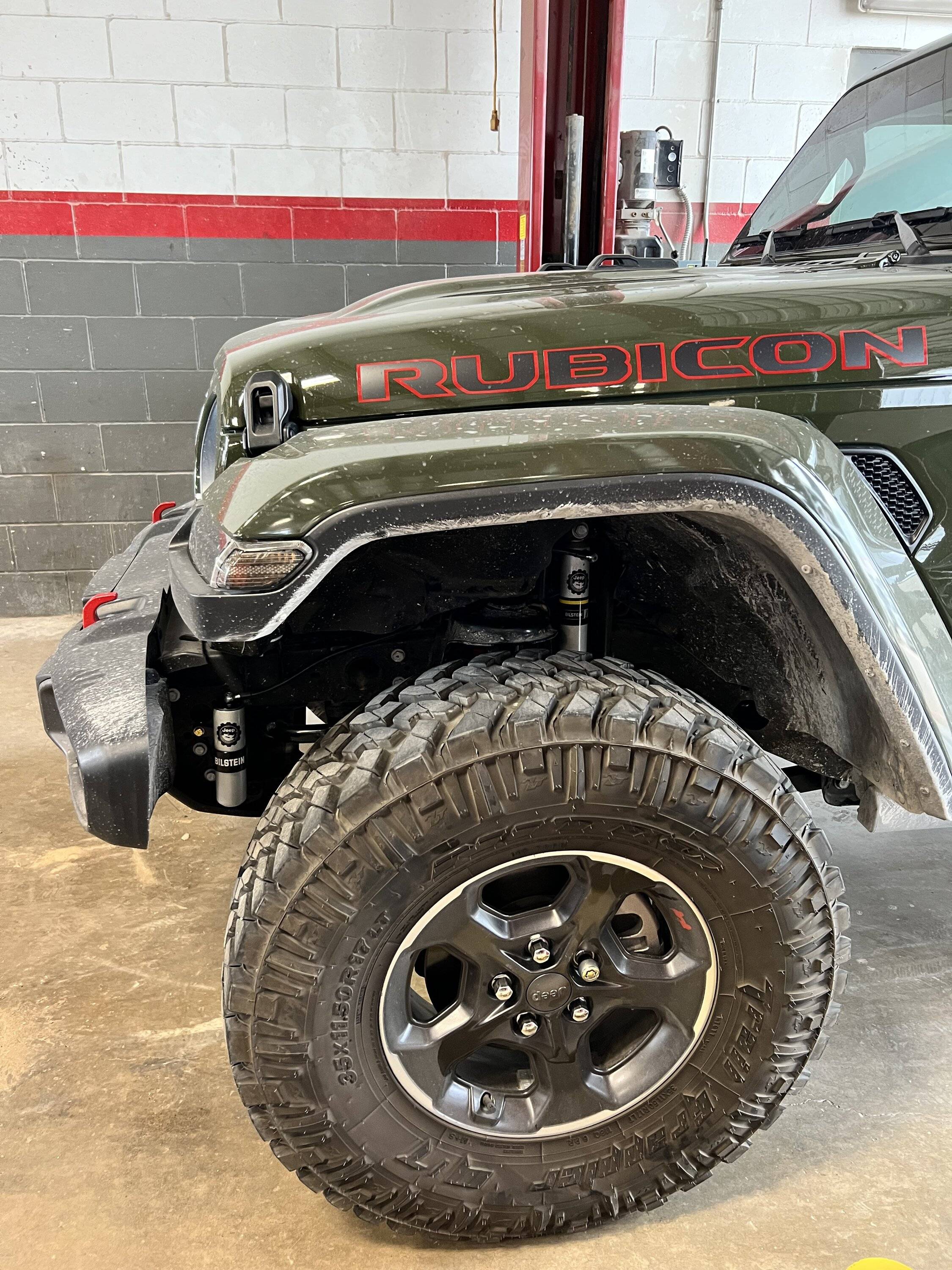 Jeep Gladiator Showing off the new Mopar lift with Bilstein shocks IMG_3325