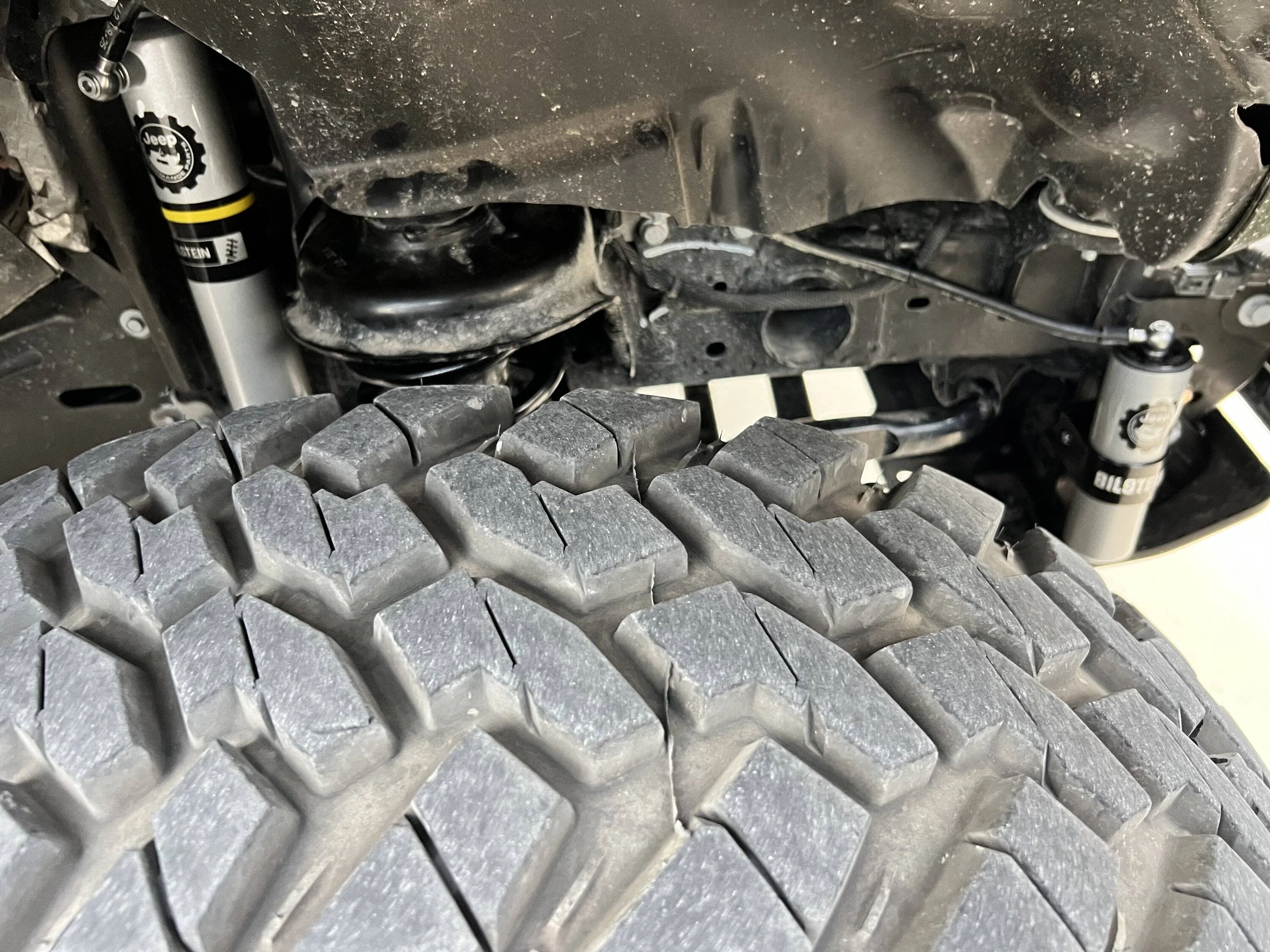 Jeep Gladiator Showing off the new Mopar lift with Bilstein shocks IMG_3330