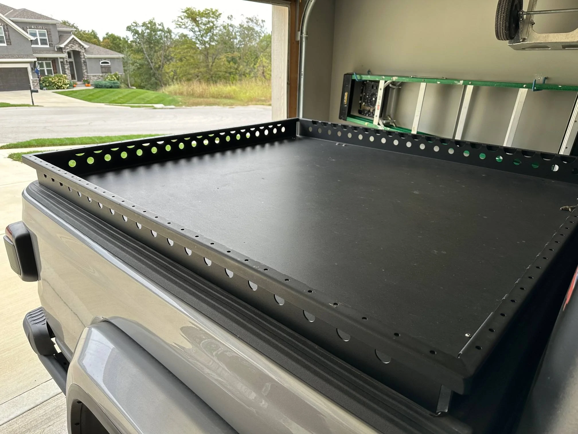 Jeep Gladiator Ace Engineering Upper Decker (and Tent/Tent Bars?) - Overlanding Rig Upper Decker (Closed - Close Up)