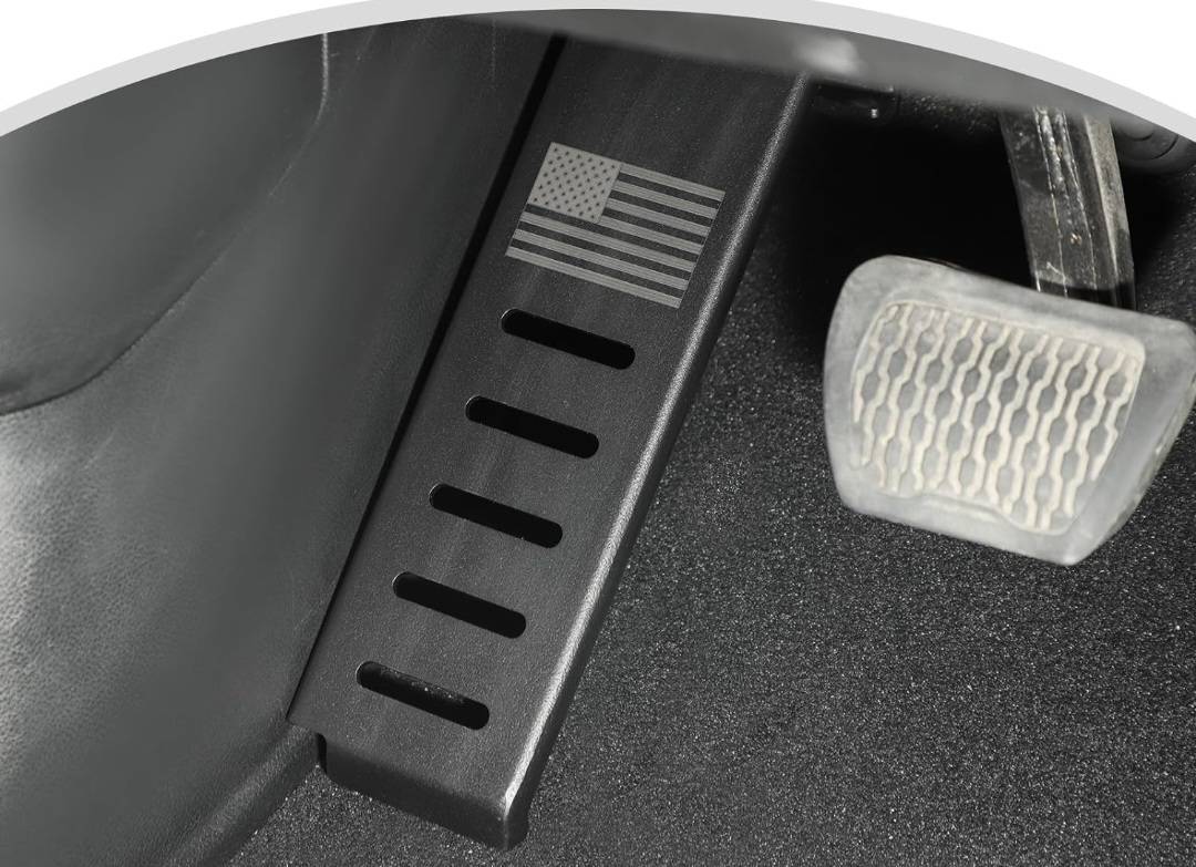 Jeep Gladiator Quadratec dead pedal installed Screenshot_20231006_200716_Amazon Shoppin