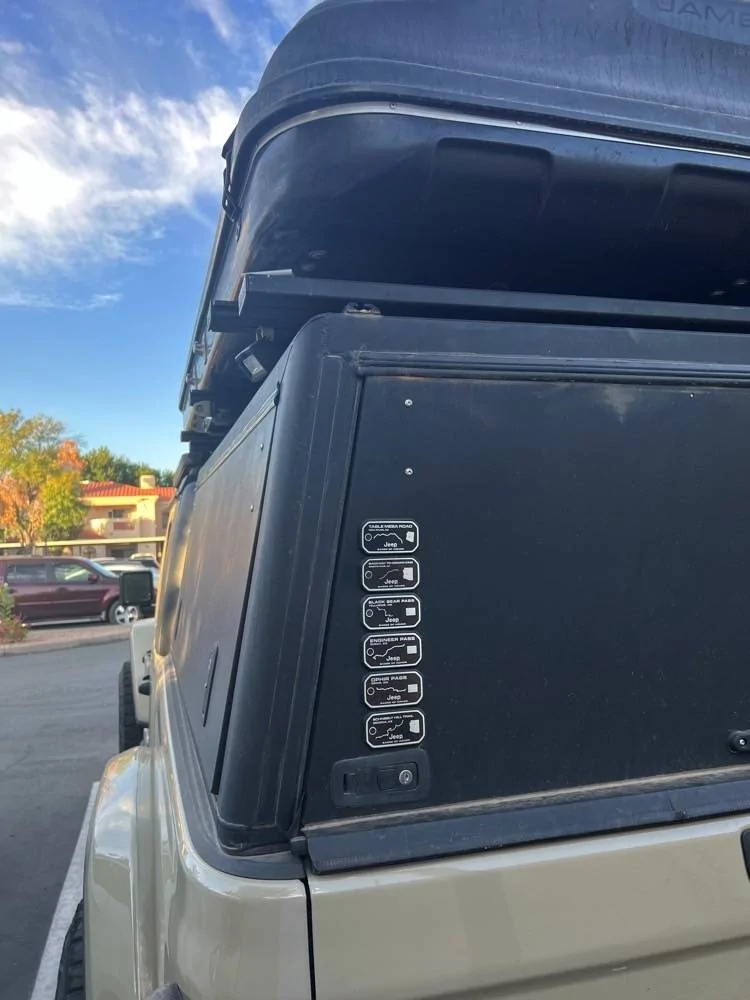 Jeep Gladiator How/where do you put your Badge of Honor badges? BOHBadgePlacement