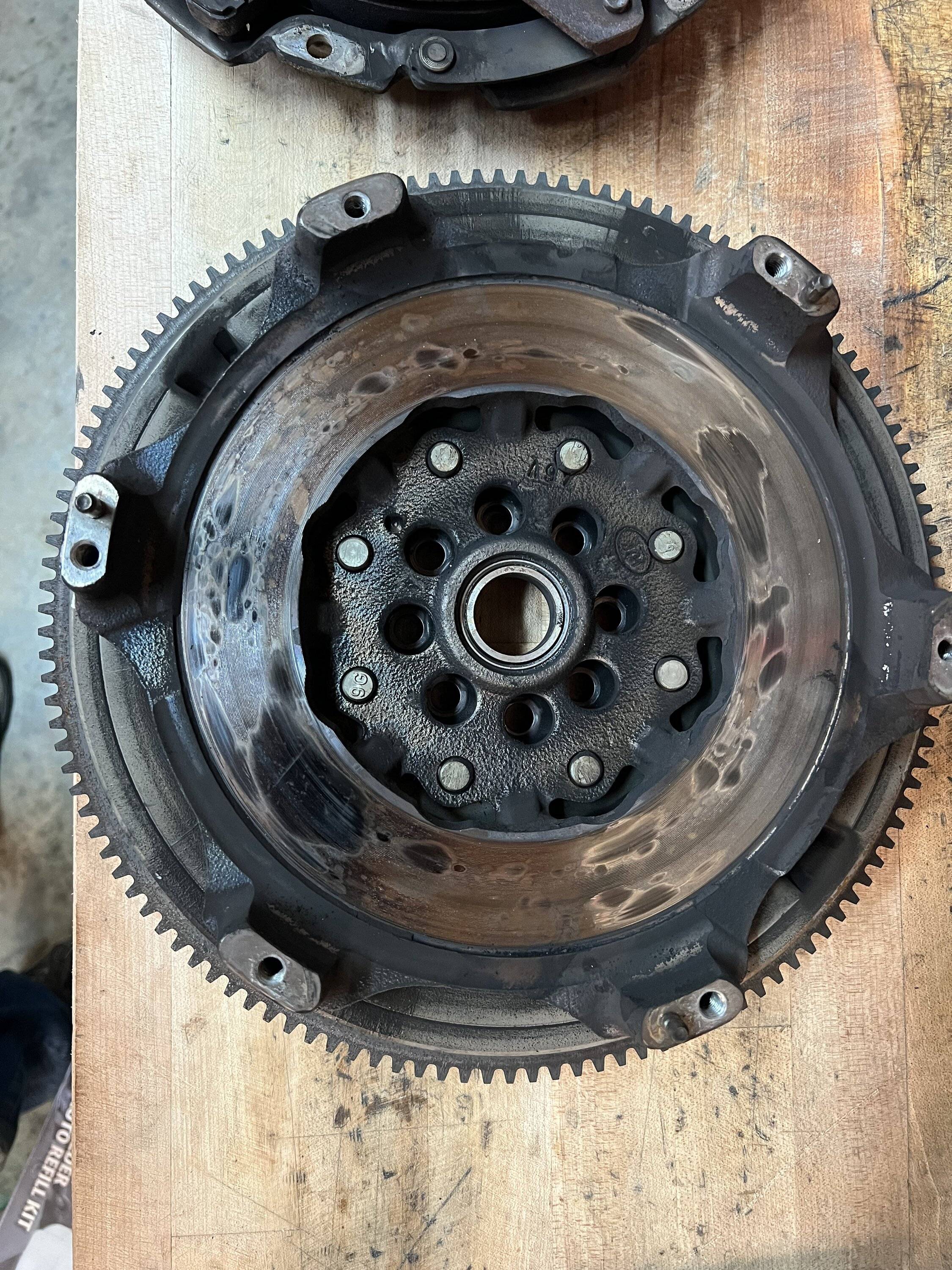 Jeep Gladiator Pics & examination of 70,000 mile factory clutch IMG_2569