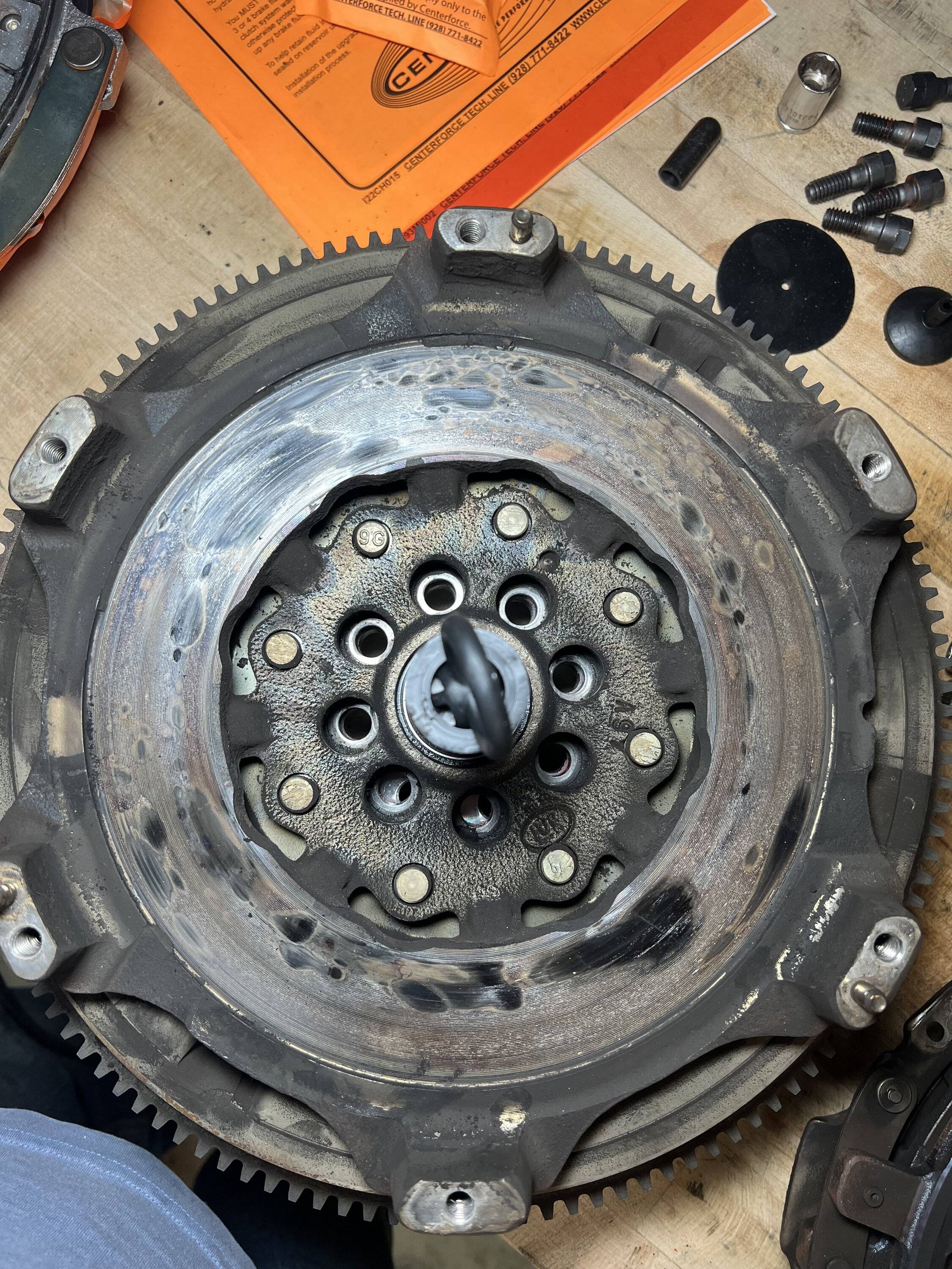 Jeep Gladiator Pics & examination of 70,000 mile factory clutch IMG_2579