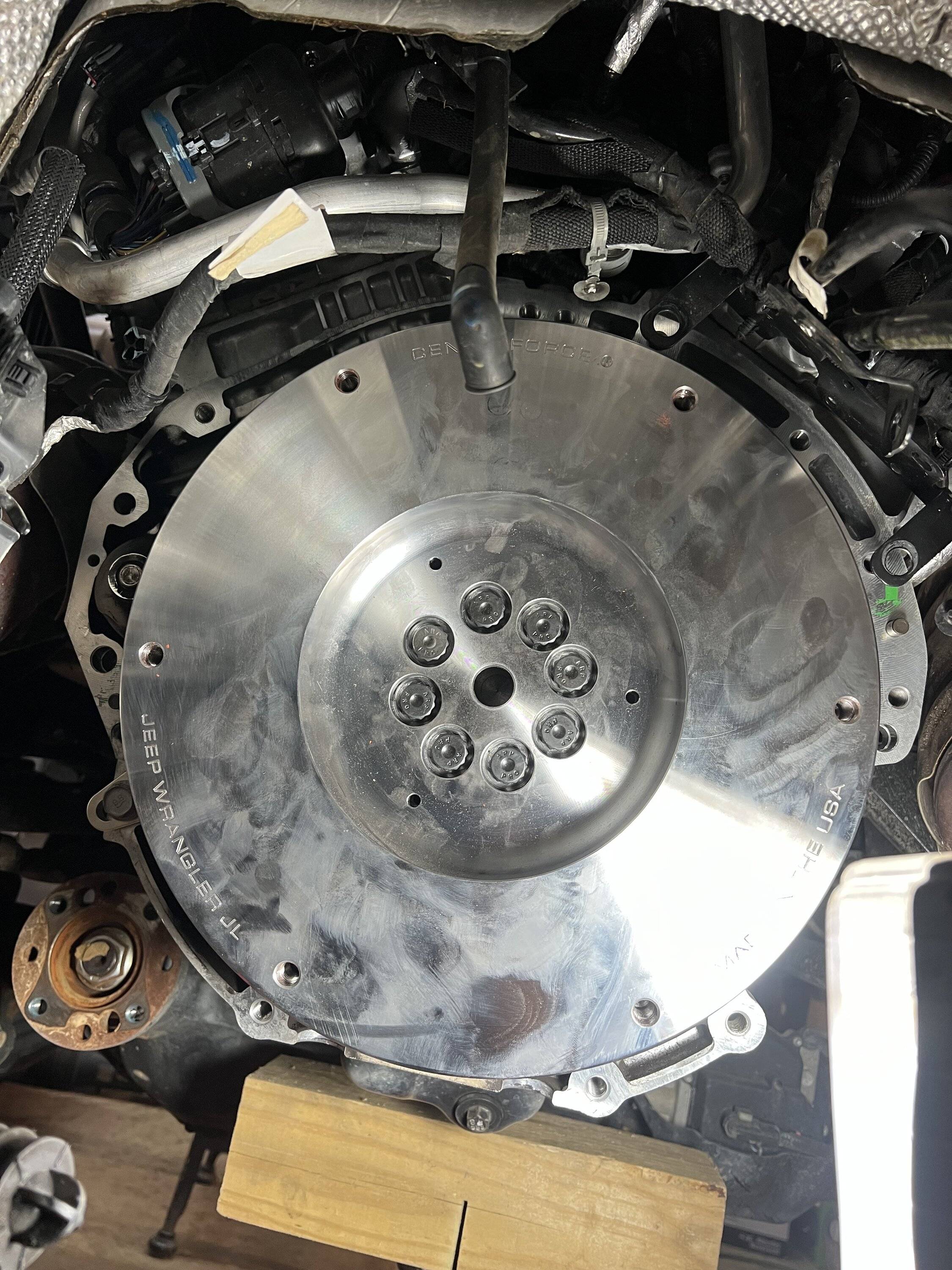 Jeep Gladiator Pics & examination of 70,000 mile factory clutch IMG_2591