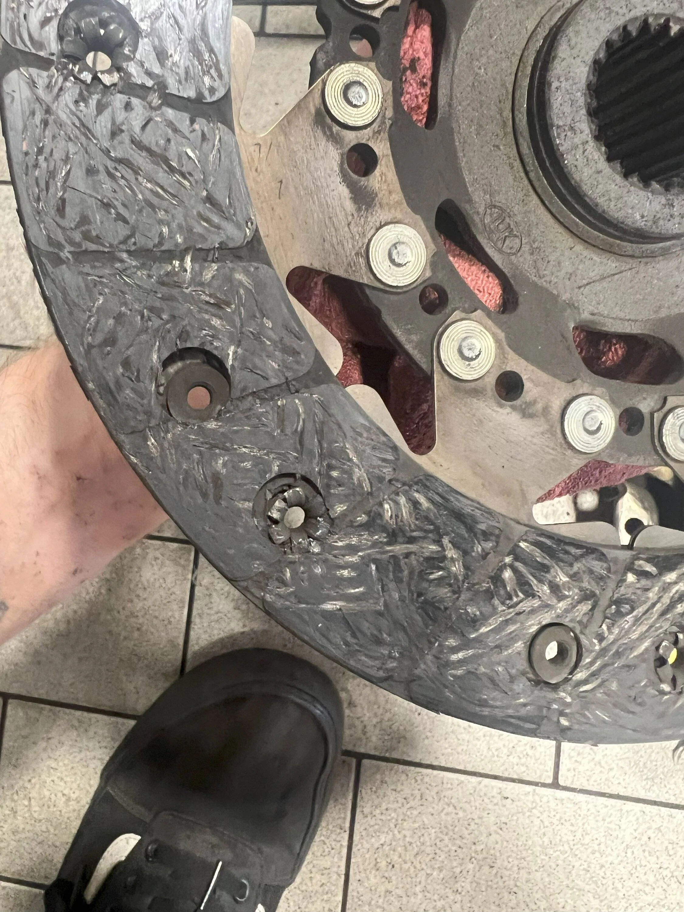 Jeep Gladiator Pics & examination of 70,000 mile factory clutch IMG_3774