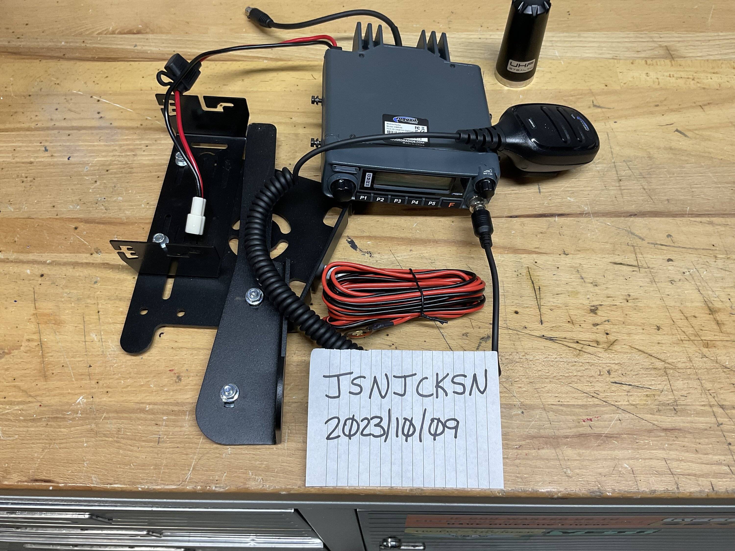 Jeep Gladiator Rugged Radio GMR45 w/JT or JL Mount IMG_0555