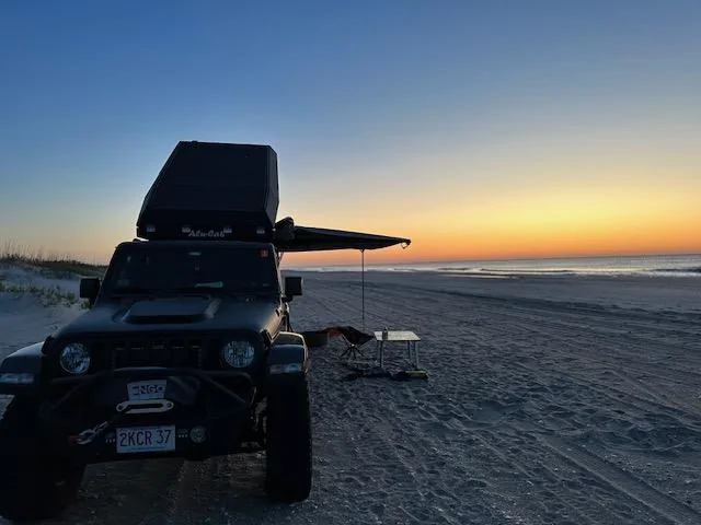 Jeep Gladiator Alu-Cab Canopy Camper Roll Call harker sunset 3