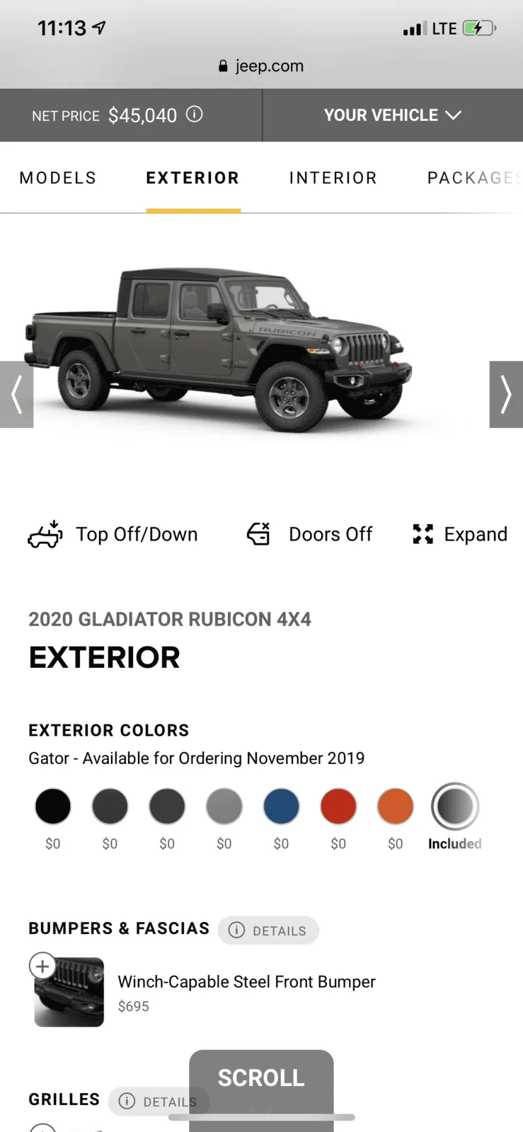 Jeep Gladiator GATOR Gladiator JT Club E52192B1-E245-4BE4-8A33-B8F3AC86C0FE