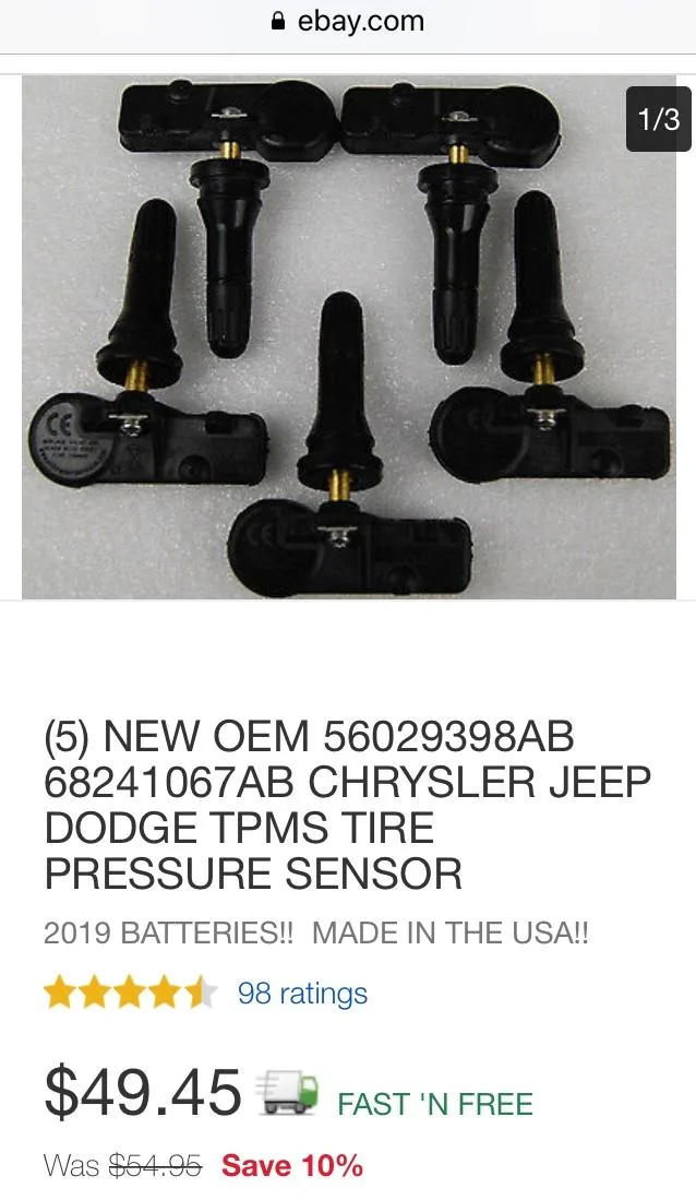 Jeep Gladiator TPMS F87D1155-7B6B-4D89-A96E-557CF4BBEEFC