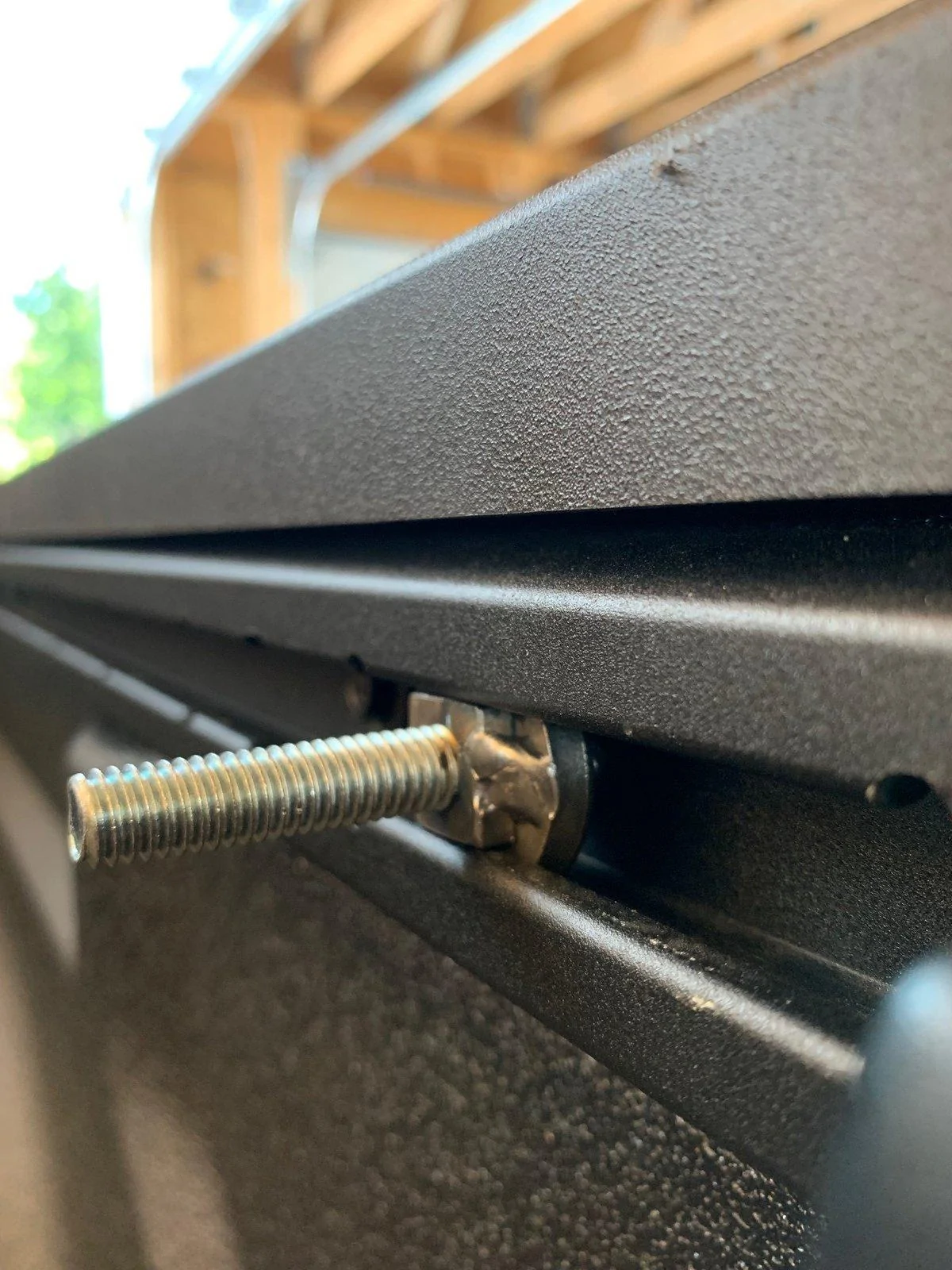 Jeep Gladiator Homemade Unistrut Tent Mount on Bed c