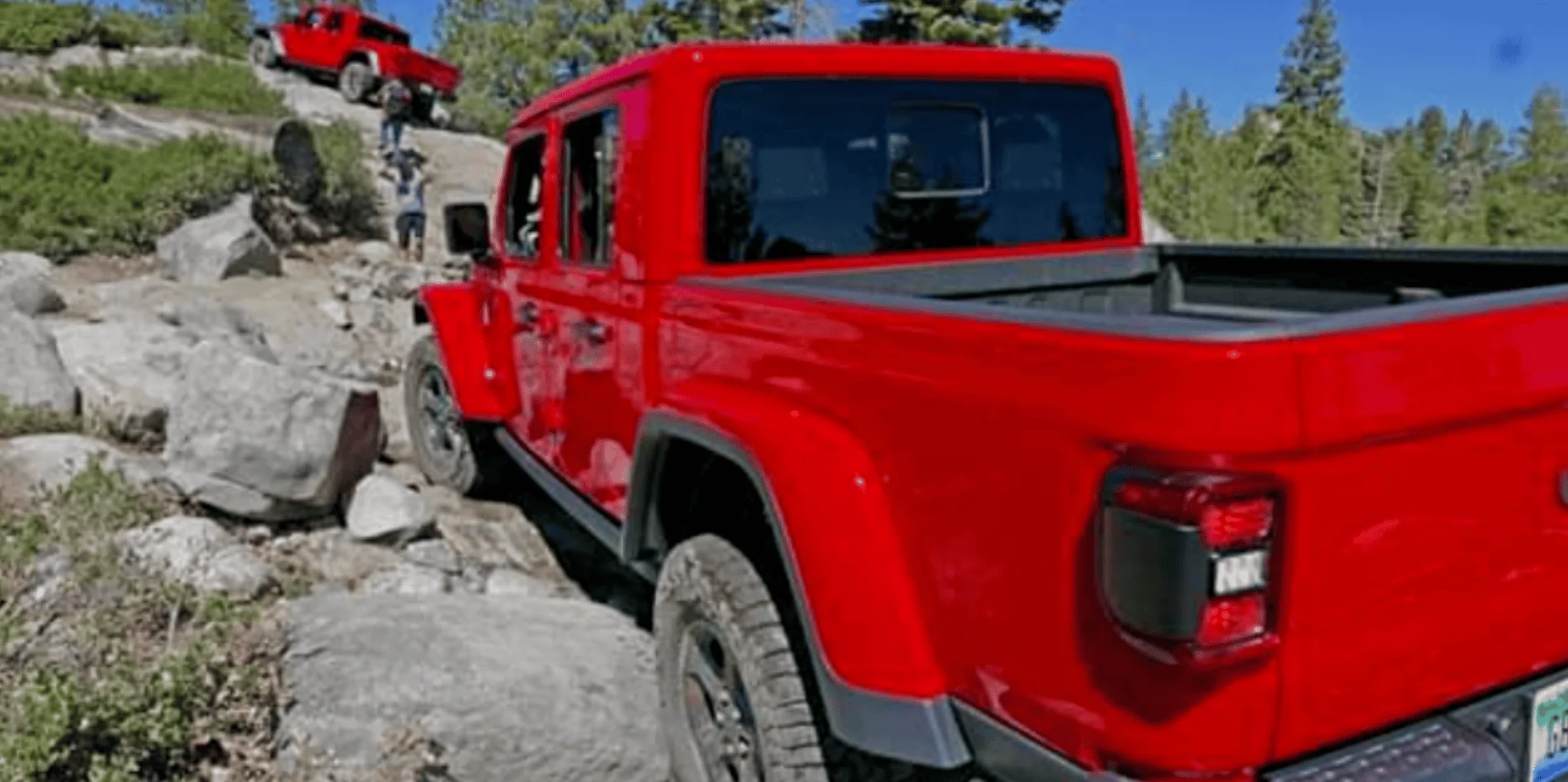 Jeep Gladiator Stock Firecracker Red Gladiators conquer the Rubicon UNHqYyr