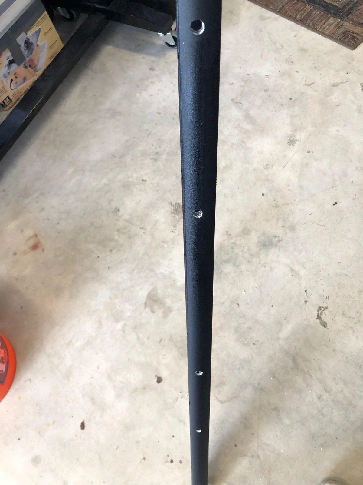 Jeep Gladiator Thule Xsporter Pro? 003 Cargo Rail with holes drilled