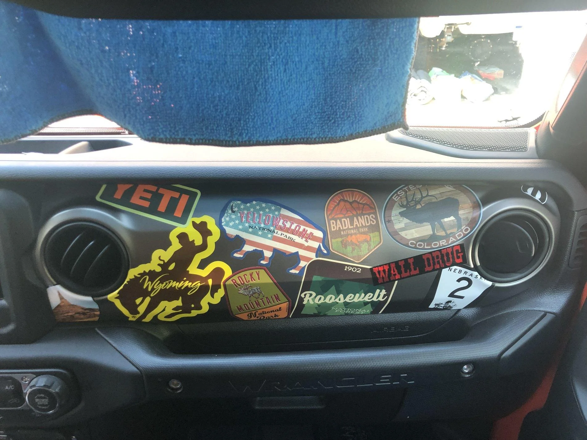Jeep Gladiator What are people doing with the big blank dash area in front of the passenger? CAA3C223-15E1-4205-85E4-83F430A44C2E
