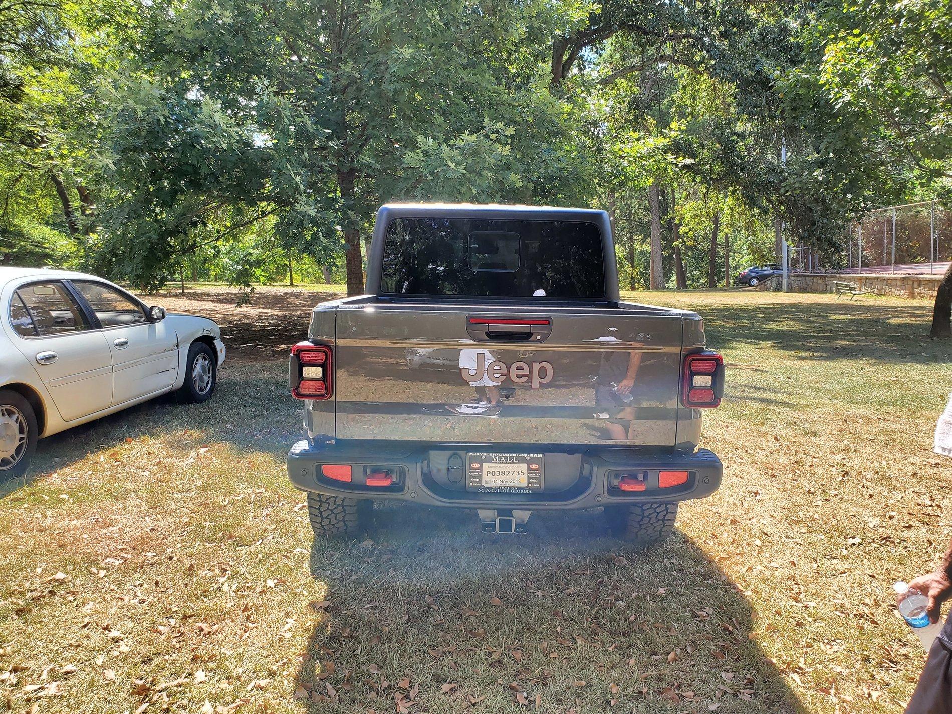 Jeep Gladiator Sting grey owners (future) check in 20190921_130844