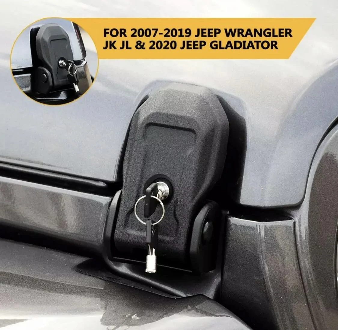 Jeep Gladiator Hood locks A727A6C5-6DCA-48E5-80E2-877A6CC1B5F0