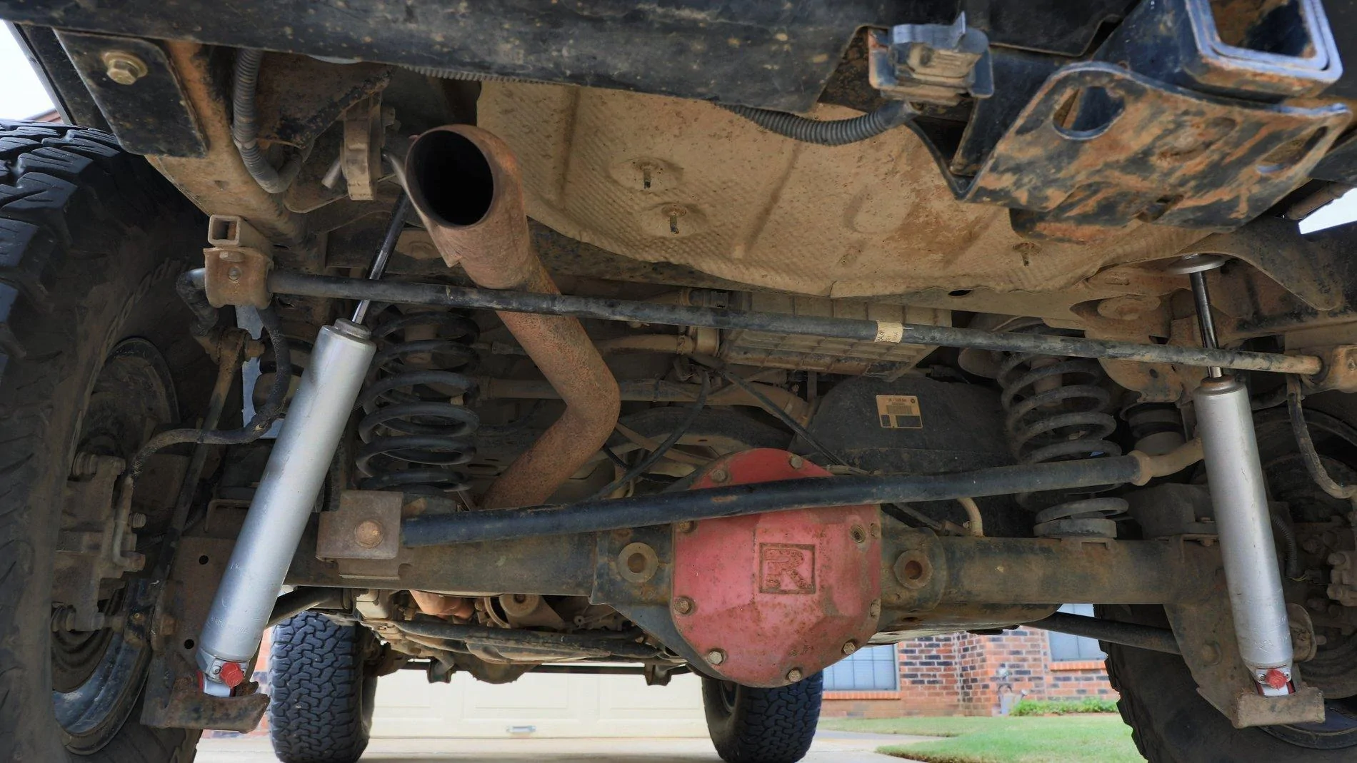 Jeep Gladiator Factory Skids - Good Enough? TransAmerica Trail, Aug-Sep 18, Post-trip, 5_7240, Rear End