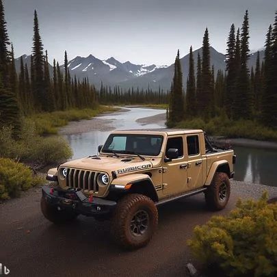 Jeep Gladiator Gladiator AI Artwork AI AK Pic1