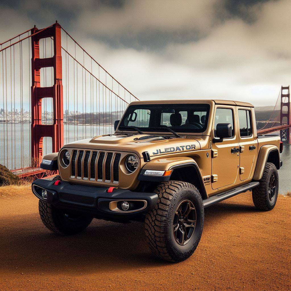 Jeep Gladiator Gladiator AI Artwork AI SFbridge