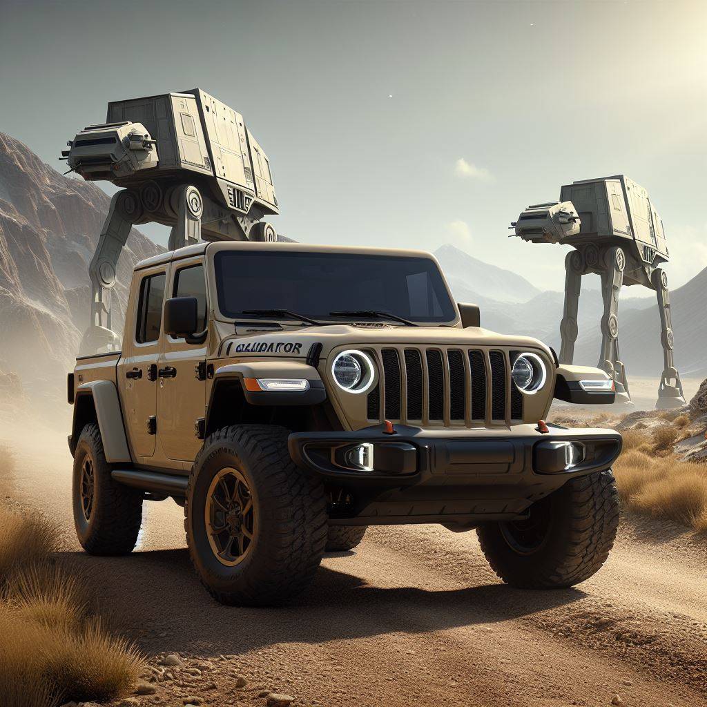 Jeep Gladiator Gladiator AI Artwork AI atat