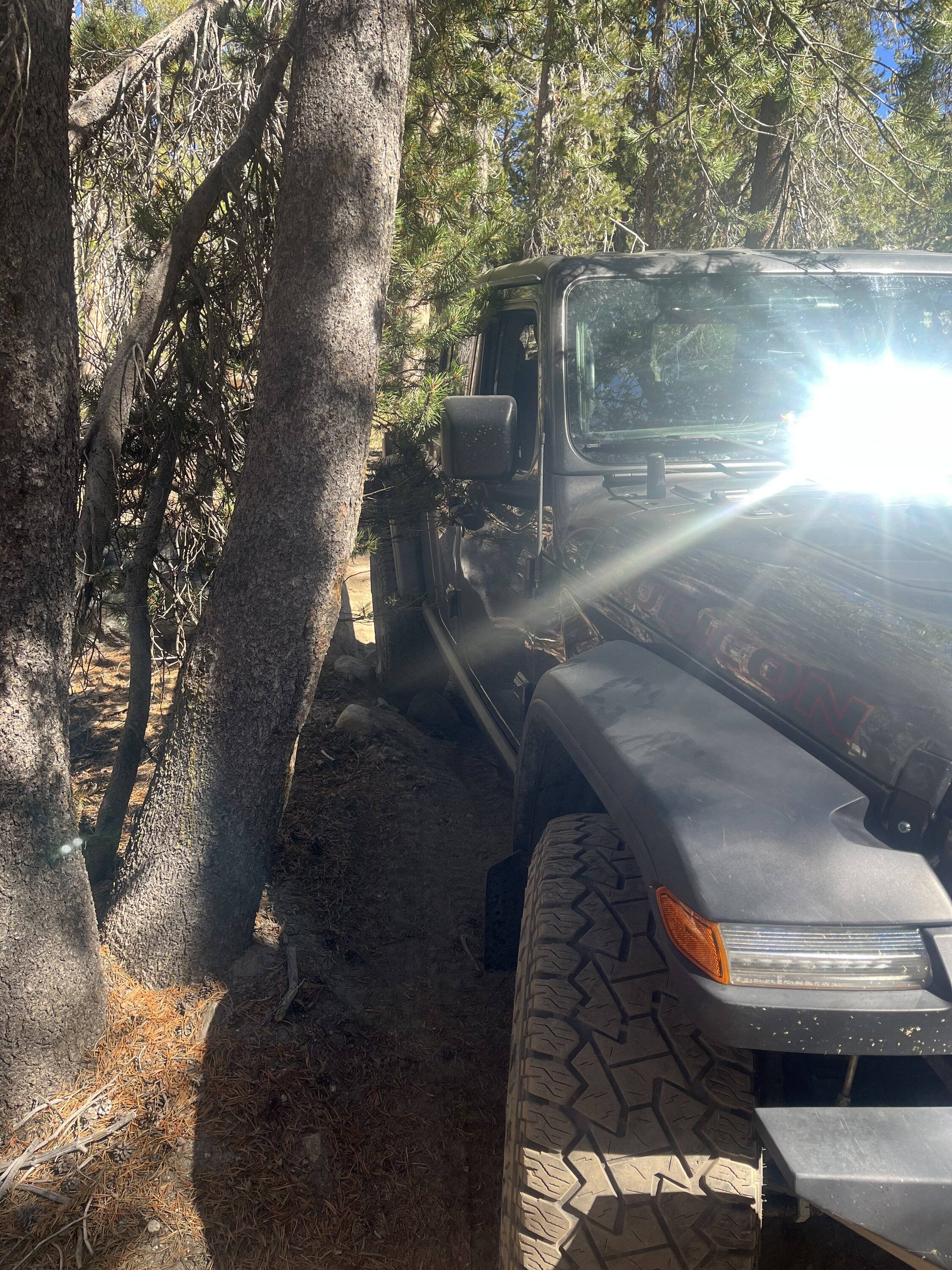 Jeep Gladiator Talk about a butt clencher -- Dusy Ershim Trail trip IMG_0442