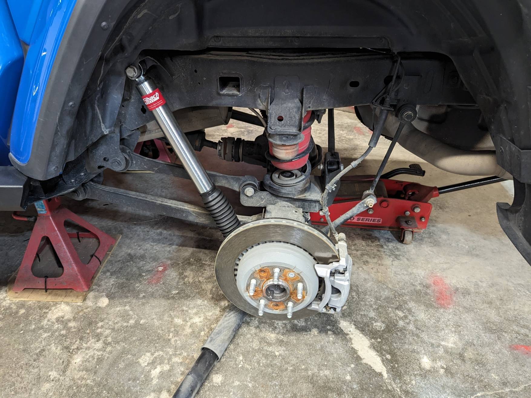 Jeep Gladiator FOX shock replacement resolution form dealer is Bilstein shocks (for me) PXL_20230906_213645663
