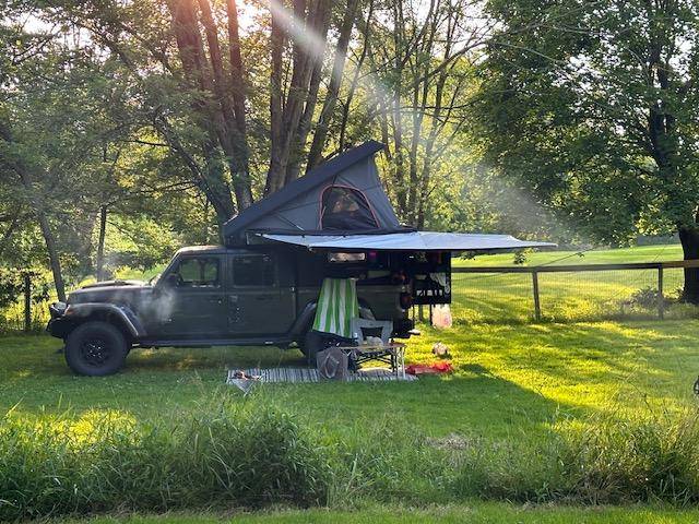 Jeep Gladiator Camping with your Gladiator somewhere in va