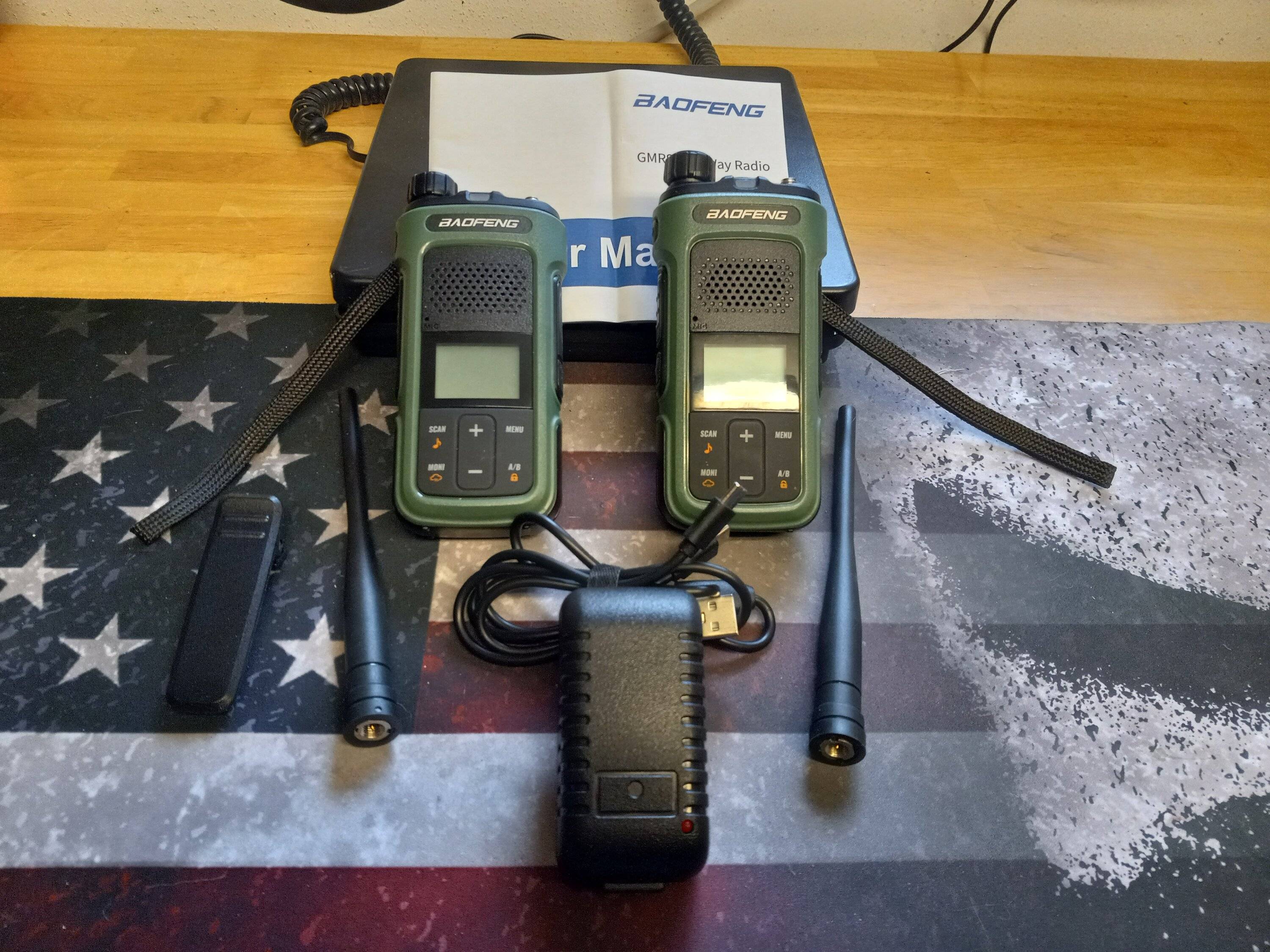 Jeep Gladiator GMRS Handheld Radios 20231008_114825