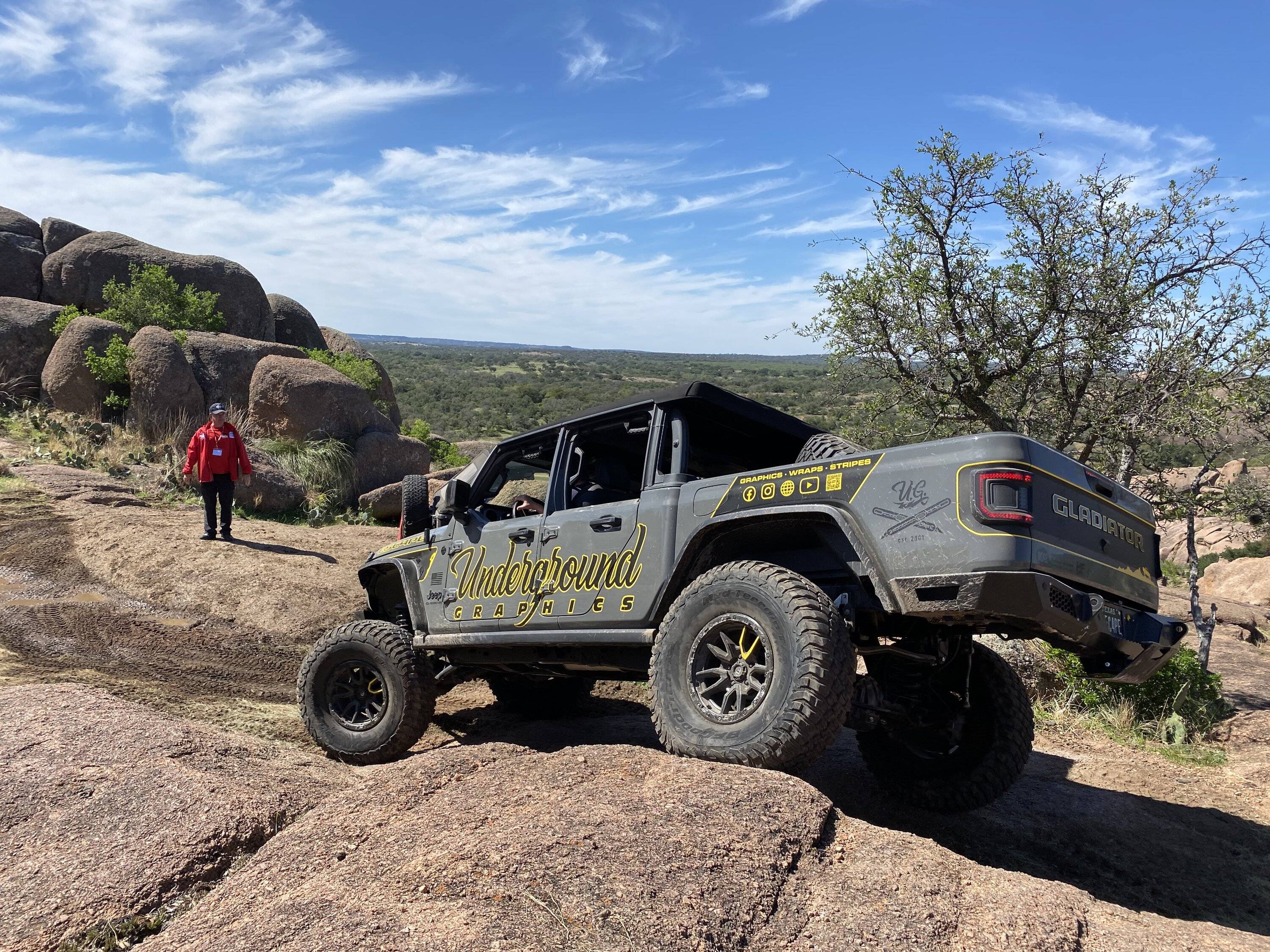 Jeep Gladiator Underground Graphics does Jeep Jamboree Texas Spur Bonus IMG_5492