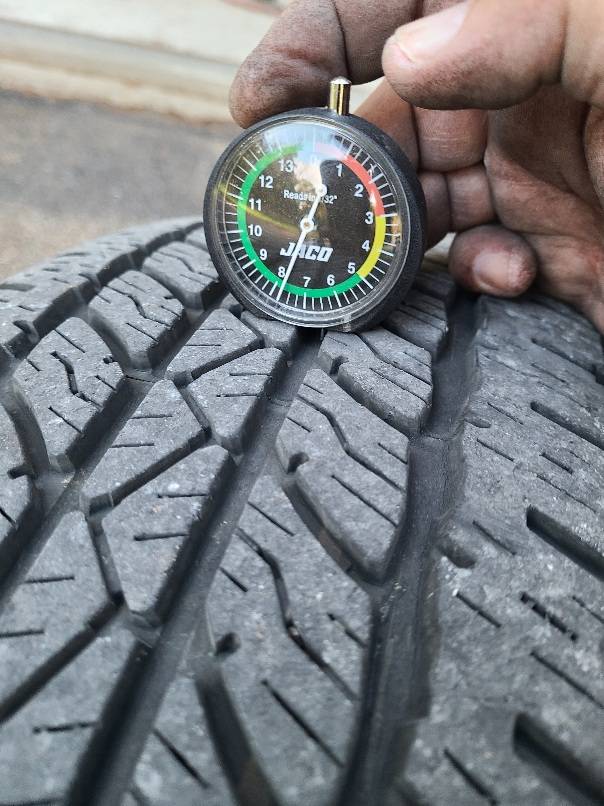 Jeep Gladiator Sport S wheels and tires for sale $300 20231011_174511