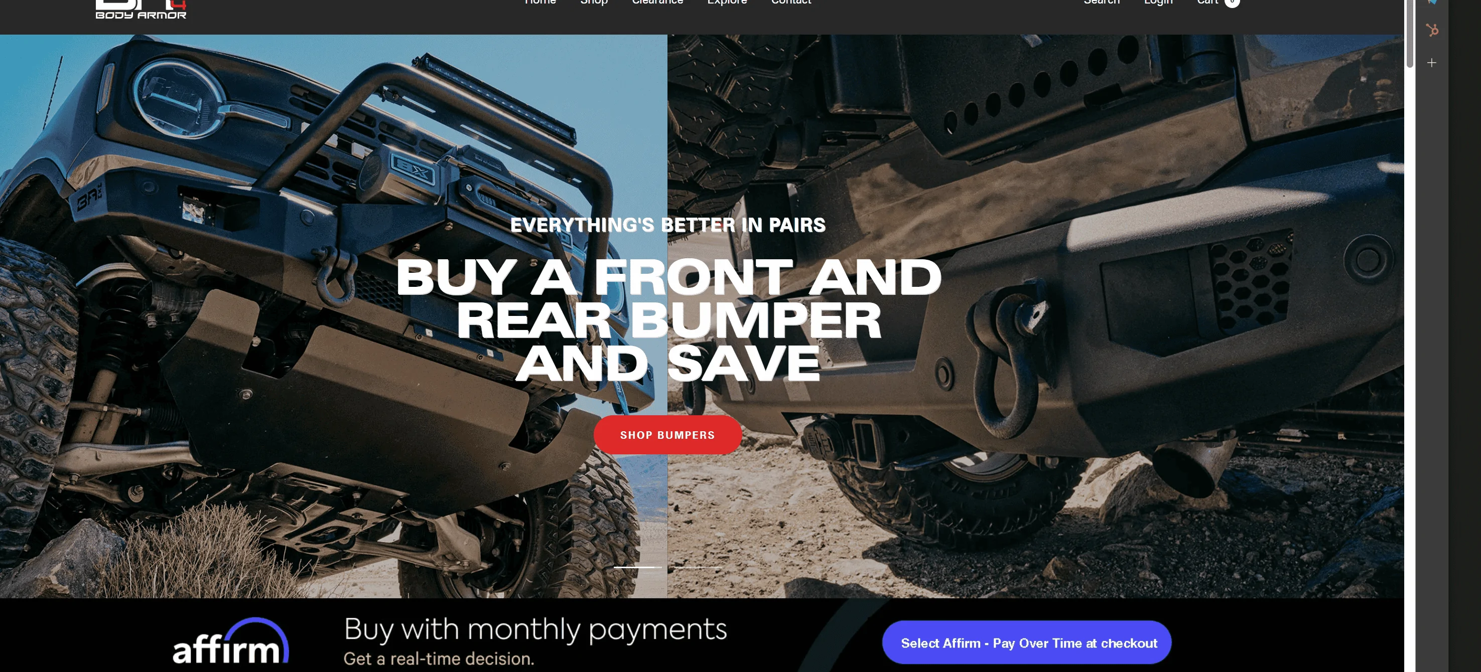 Jeep Gladiator Body Armor 4x4 BOGO free rear bumper deal? 1697067269931