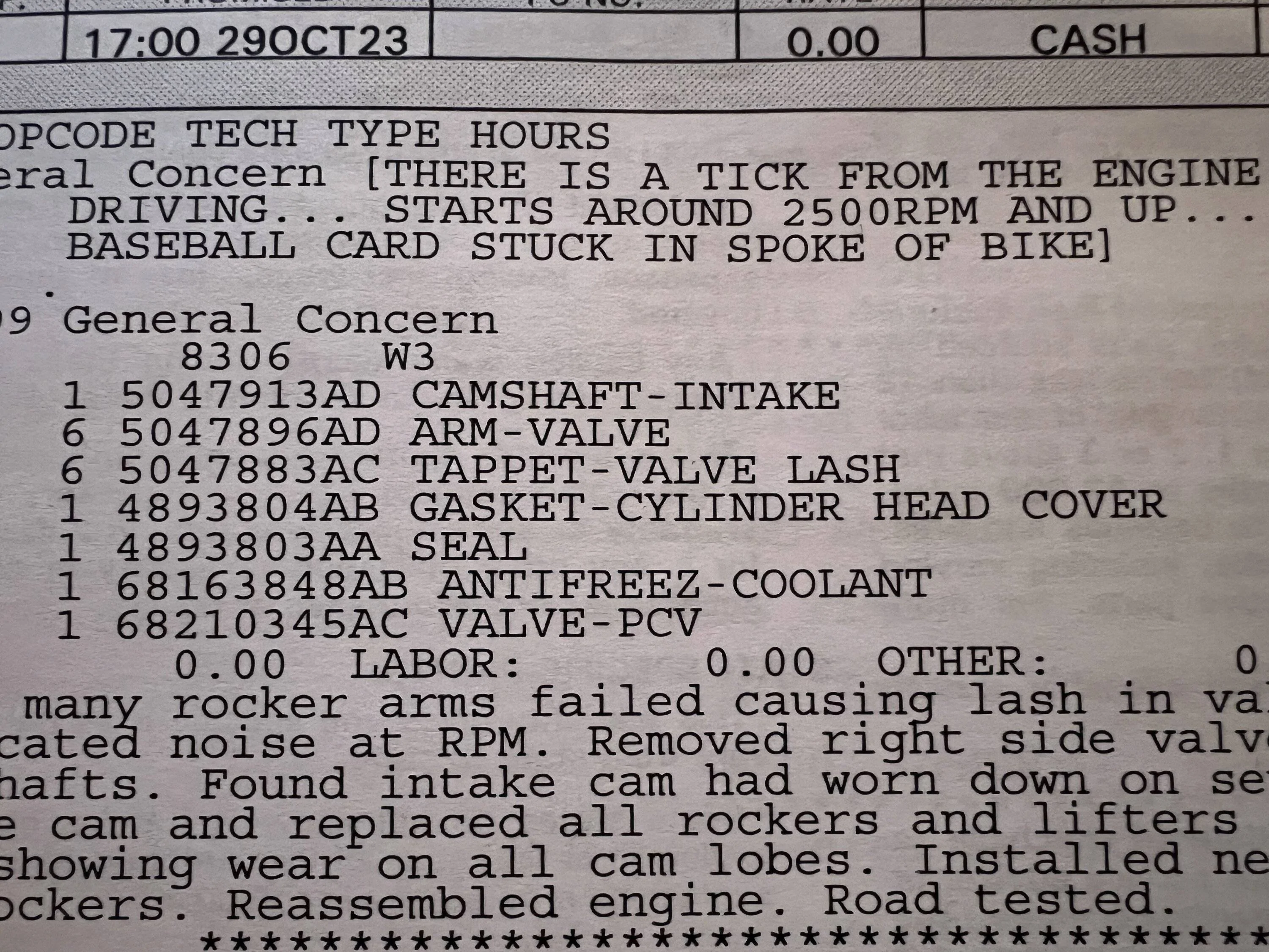 Jeep Gladiator 3.6 Engine Tick IMG_0072