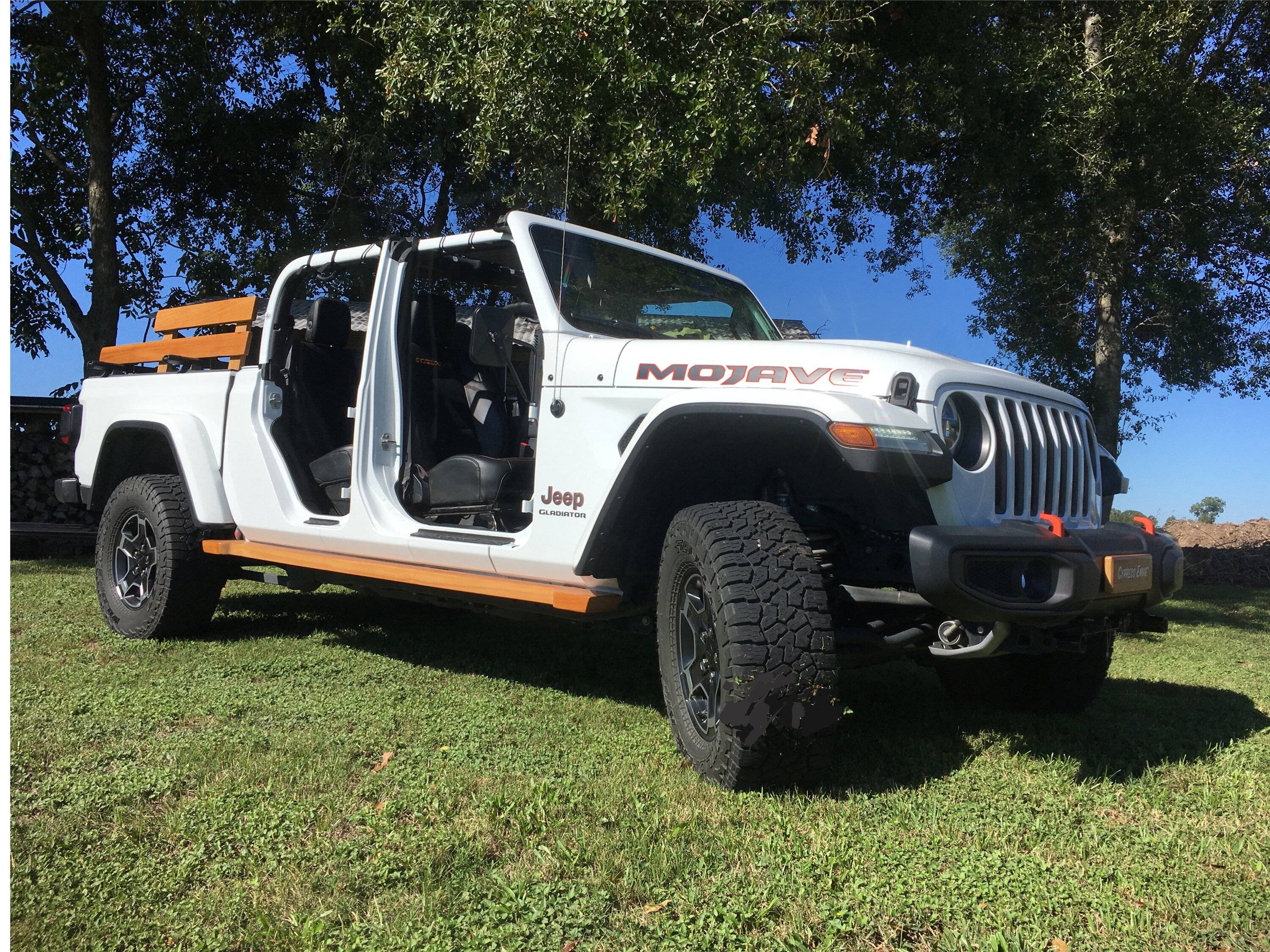 Jeep Gladiator Mojave with a little Cypress Gladiator with Cypress 