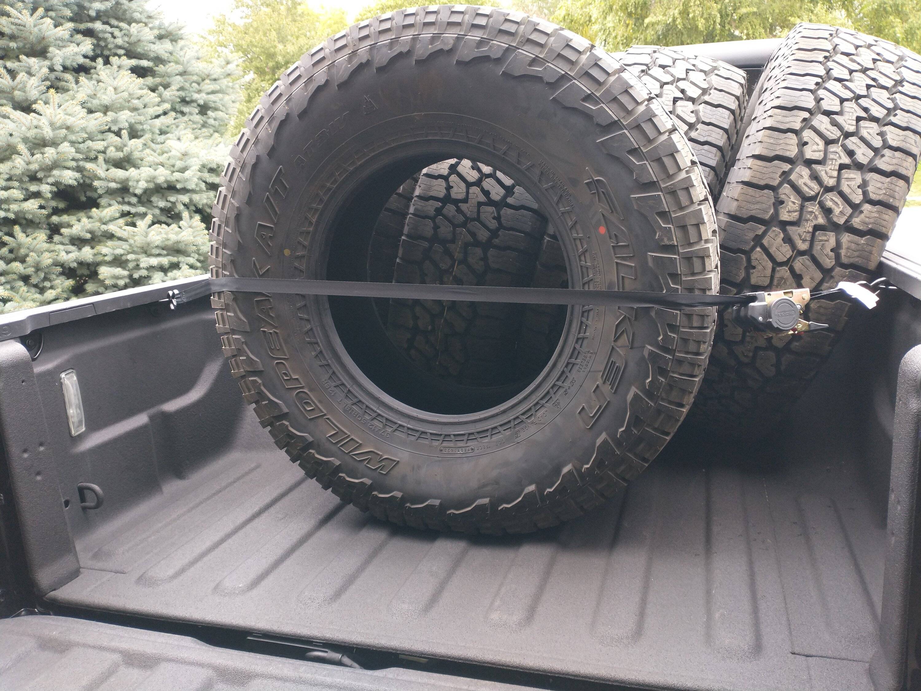 Jeep Gladiator Bed Tie-Downs installed Tie Down Anchors Work