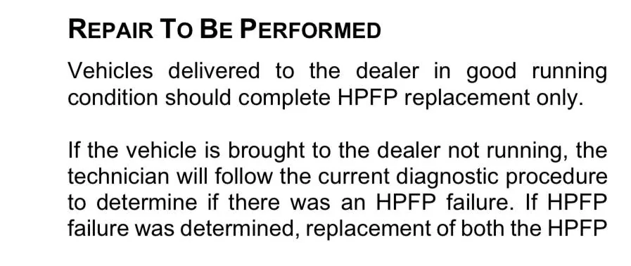 Jeep Gladiator CP4 Fuel Pump EcoDiesel Recall IMG_2307