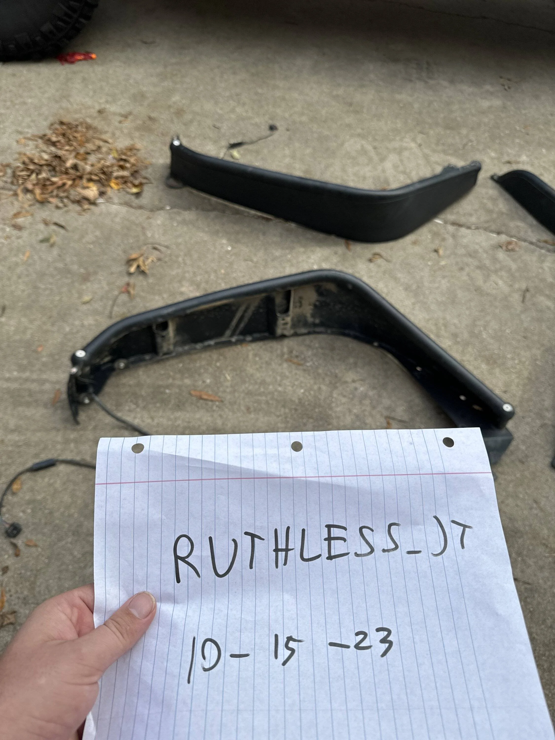 Jeep Gladiator Front and rear Fenders imag