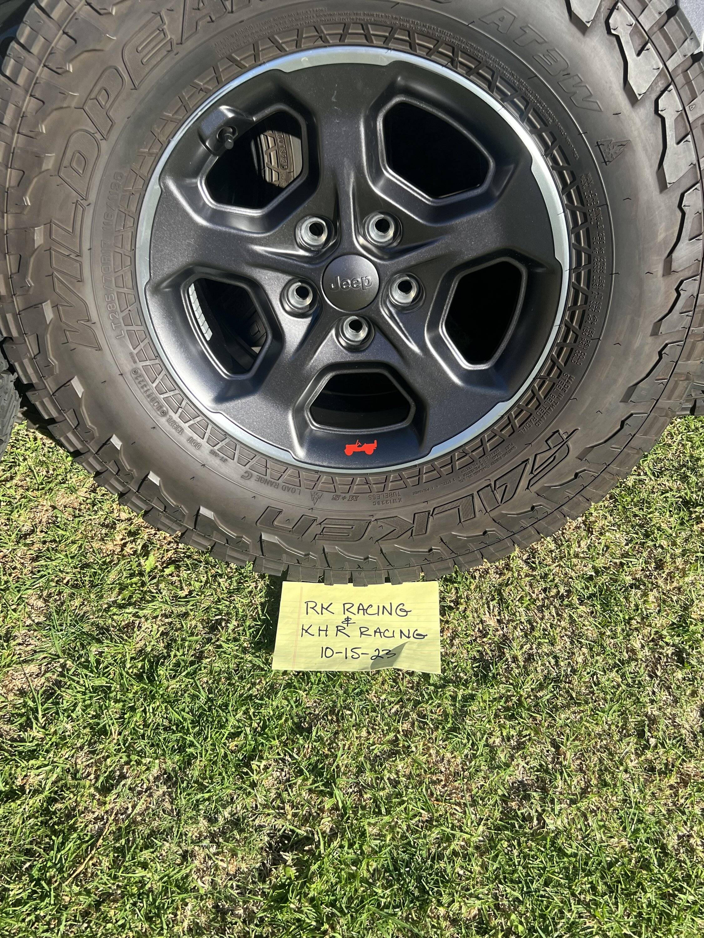 Jeep Gladiator 2023 Gladiator Rubicon Tires and Wheels…. IMG_7724