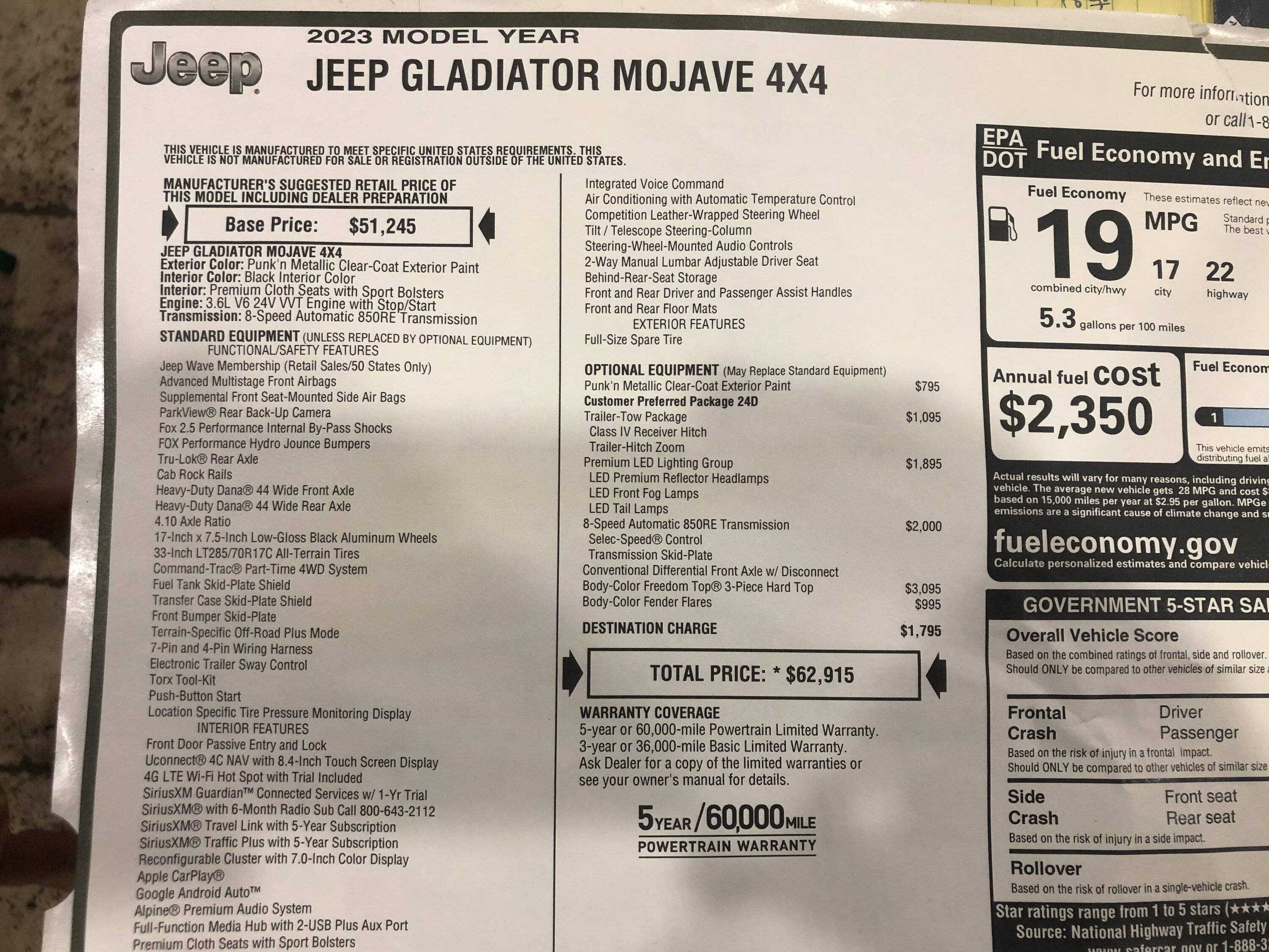 Jeep Gladiator PUNK'N Gladiator JT Club IMG_6144