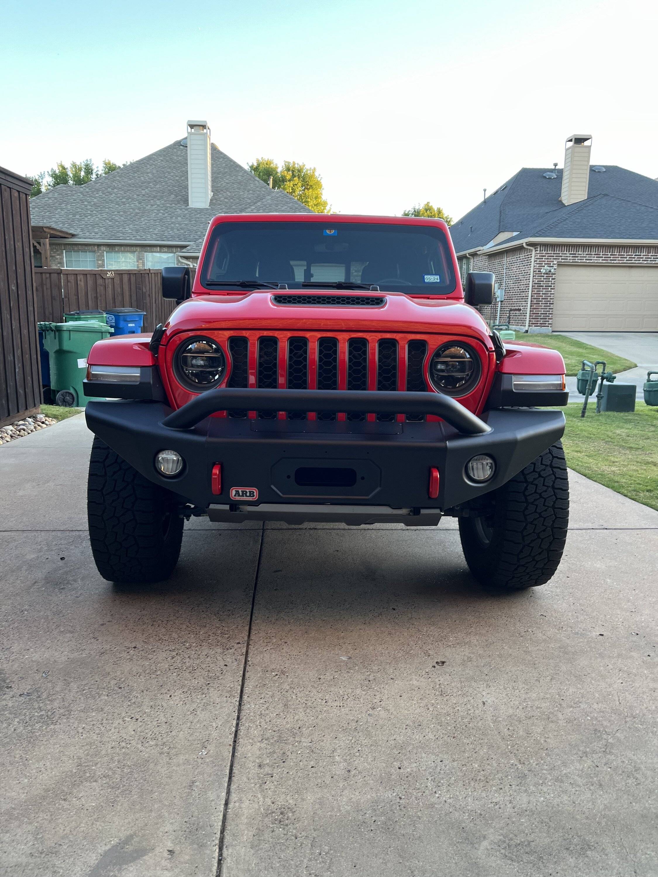 Jeep Gladiator Mojave Owners with new front bumpers IMG_6919