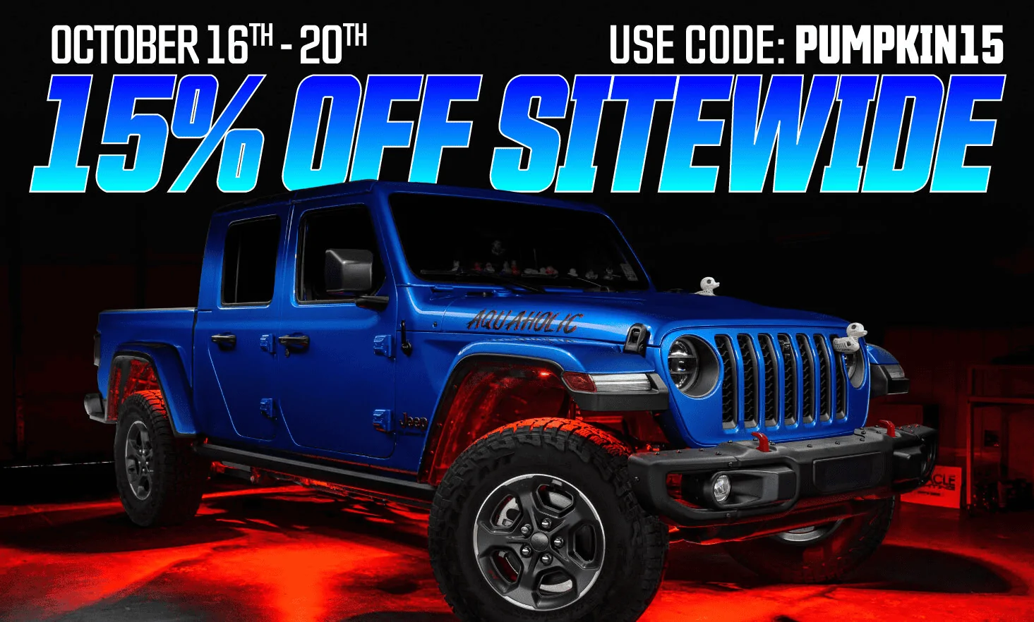 Jeep Gladiator LAST DAY for 15% off! ?Scary Savings End Today from ORACLE Lighting! Get 15% Off Your Entire Purchase! ? 1697820094548