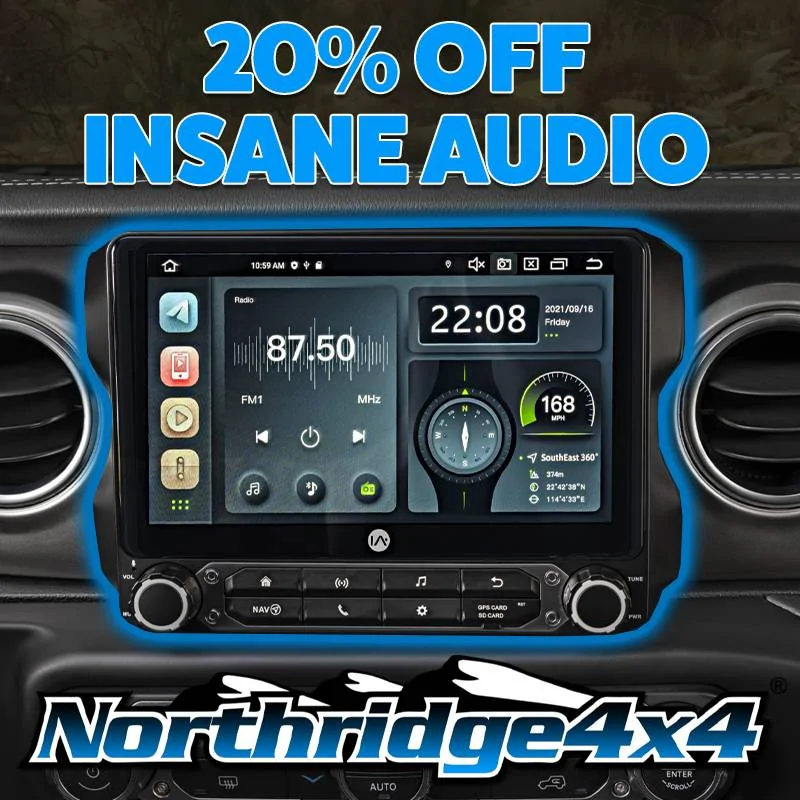 Jeep Gladiator 20% OFF Insane Audio Multimedia Head Unit! IASav